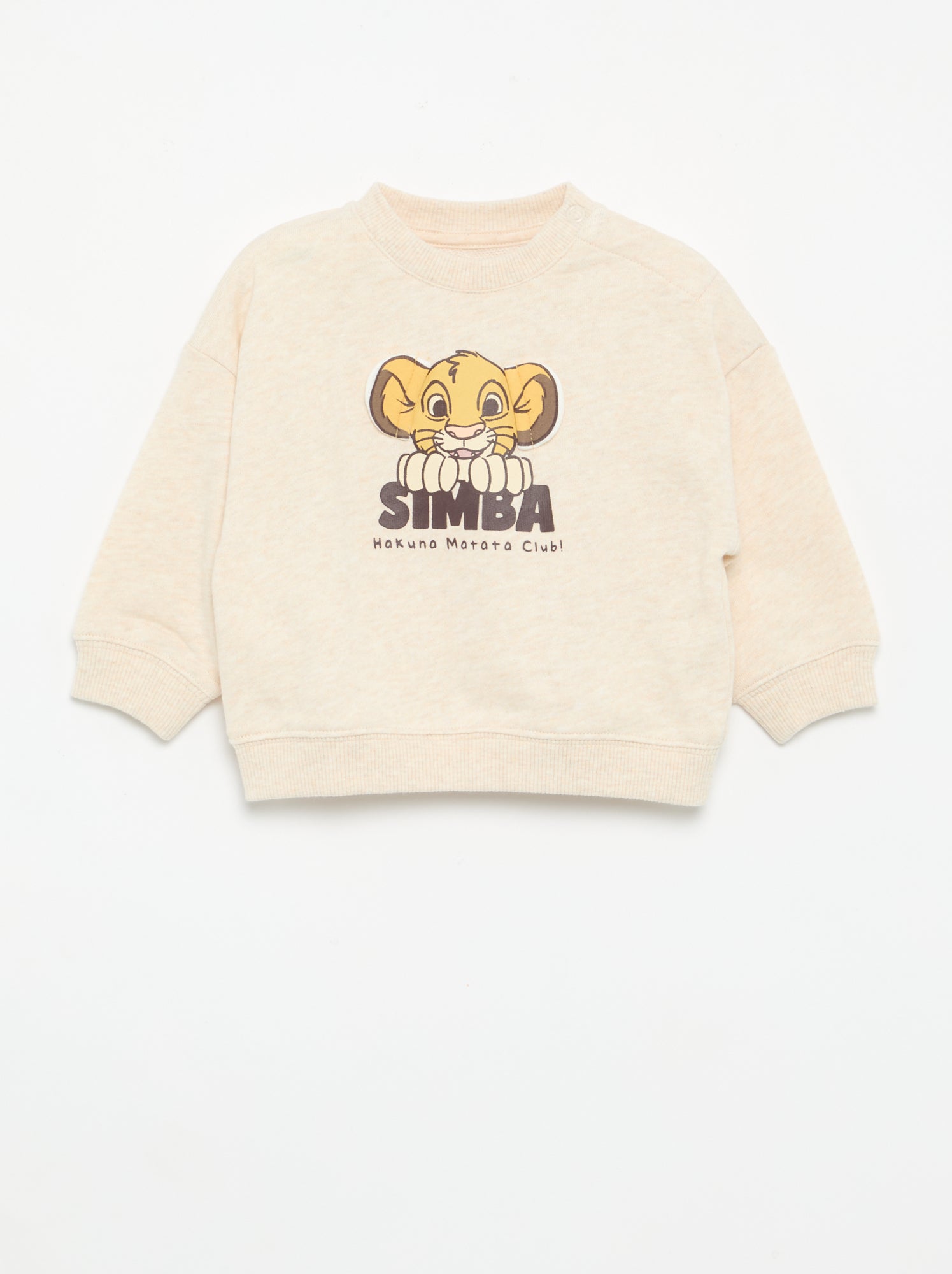 Sweat 'Disney' imprimé - Beige