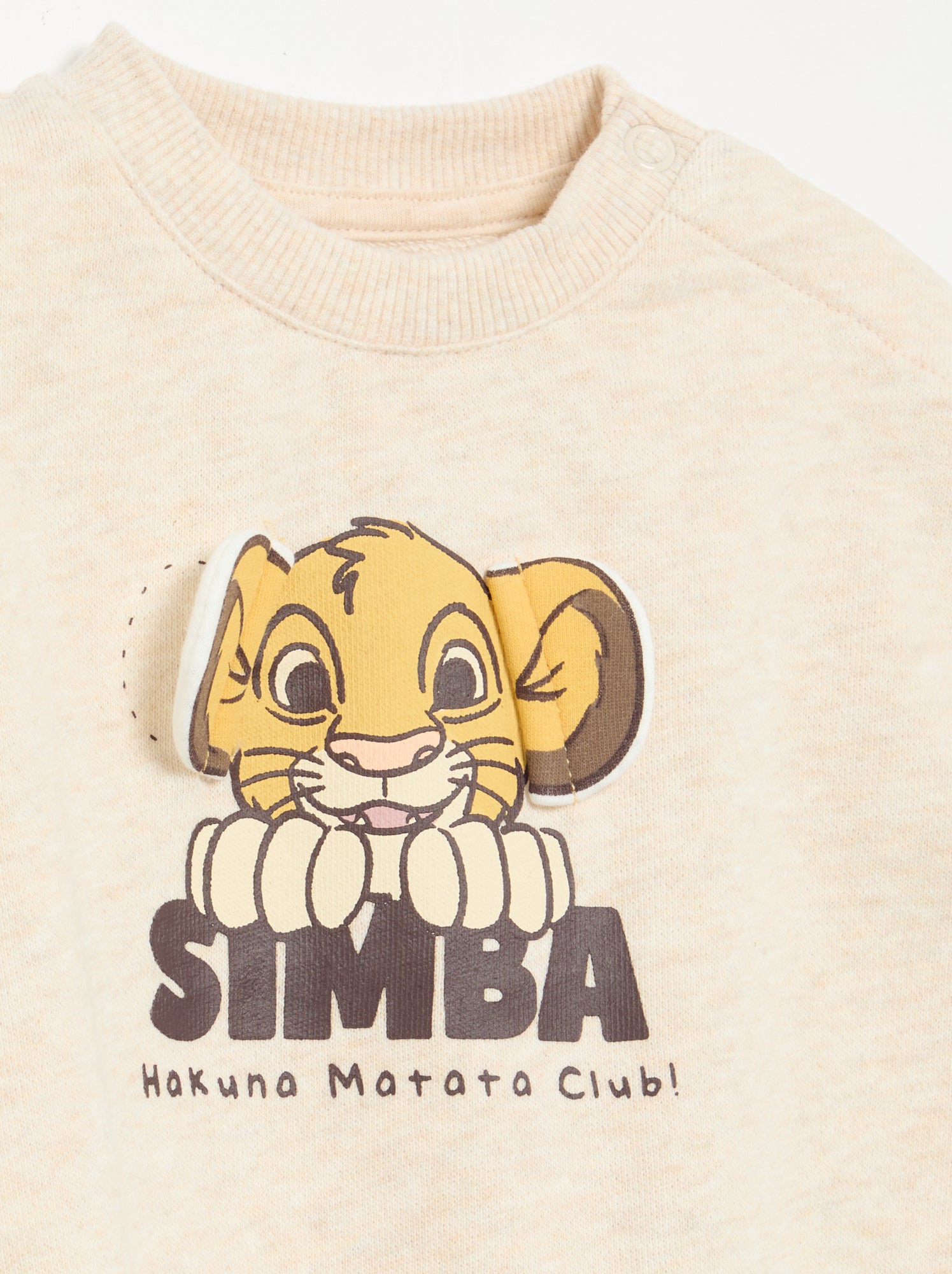 Sweat 'Disney' imprimé - Beige