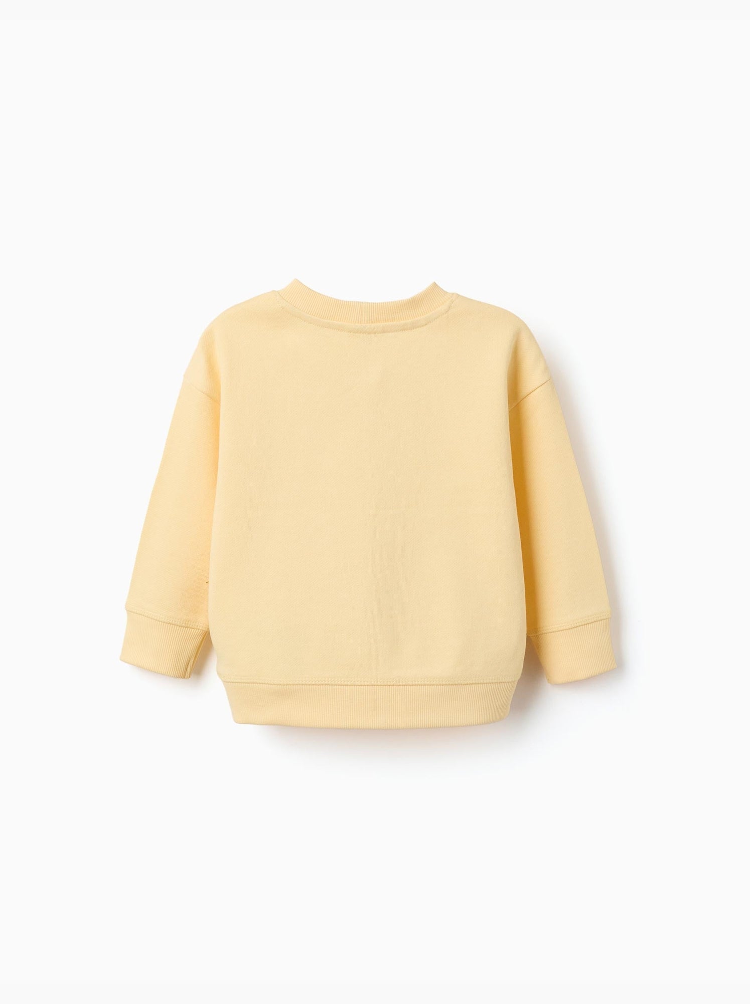 Sweat en coton avec flash mcqueen - Jaune