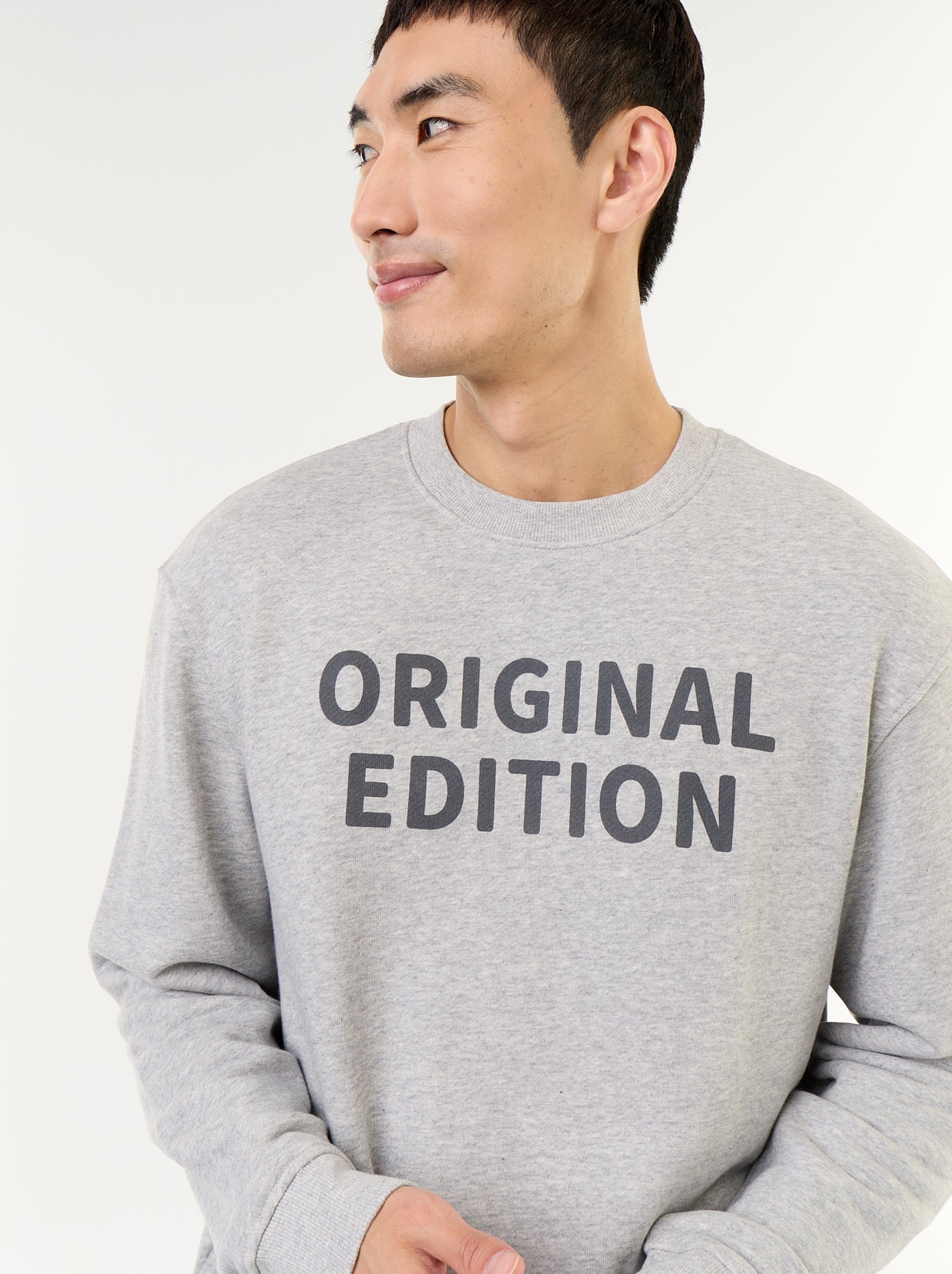 Sweat en French Terry - Gris