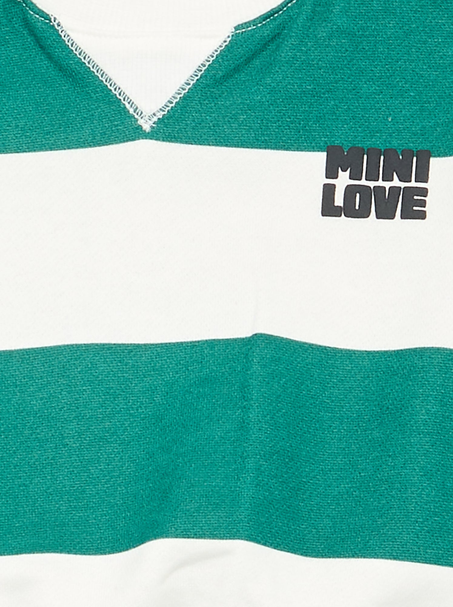 Sweat en French Terry - Vert