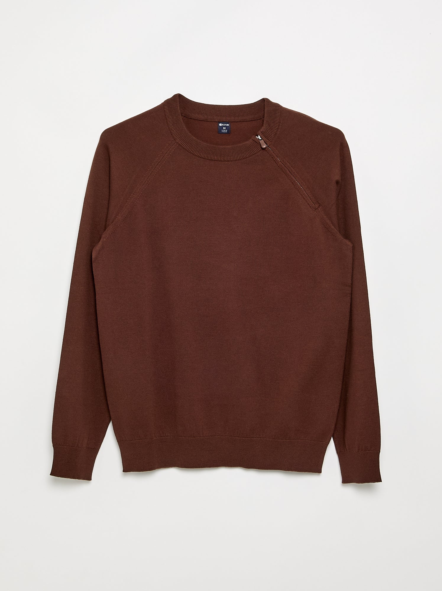 Sweat en maille -  Facile à enfiler - Marron
