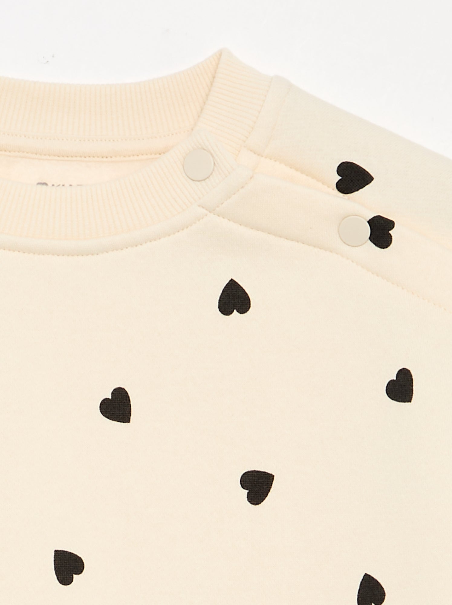Sweat en molleton chaud - collection facile à enfiler - Beige