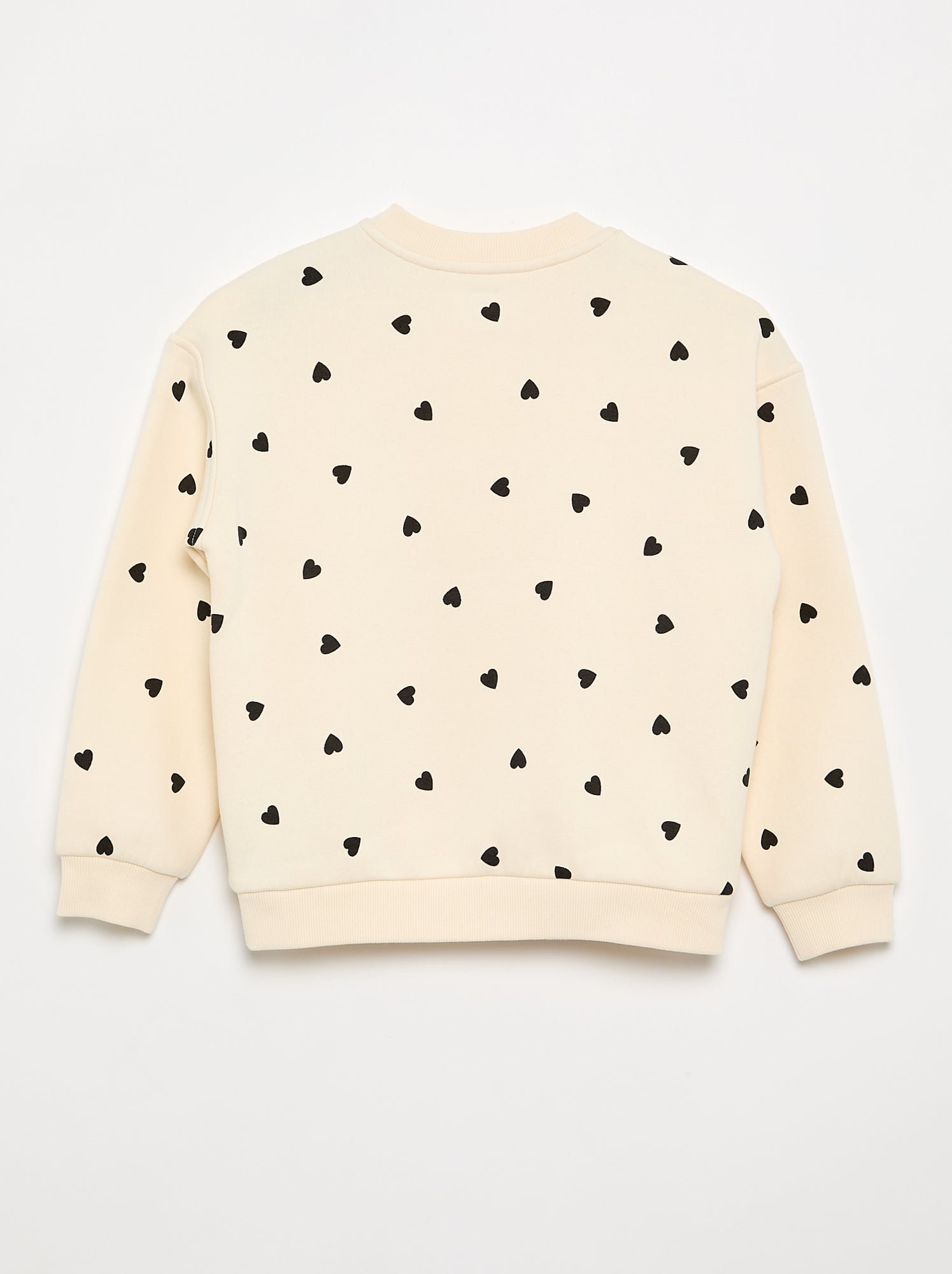 Sweat en molleton chaud - collection facile à enfiler - Beige