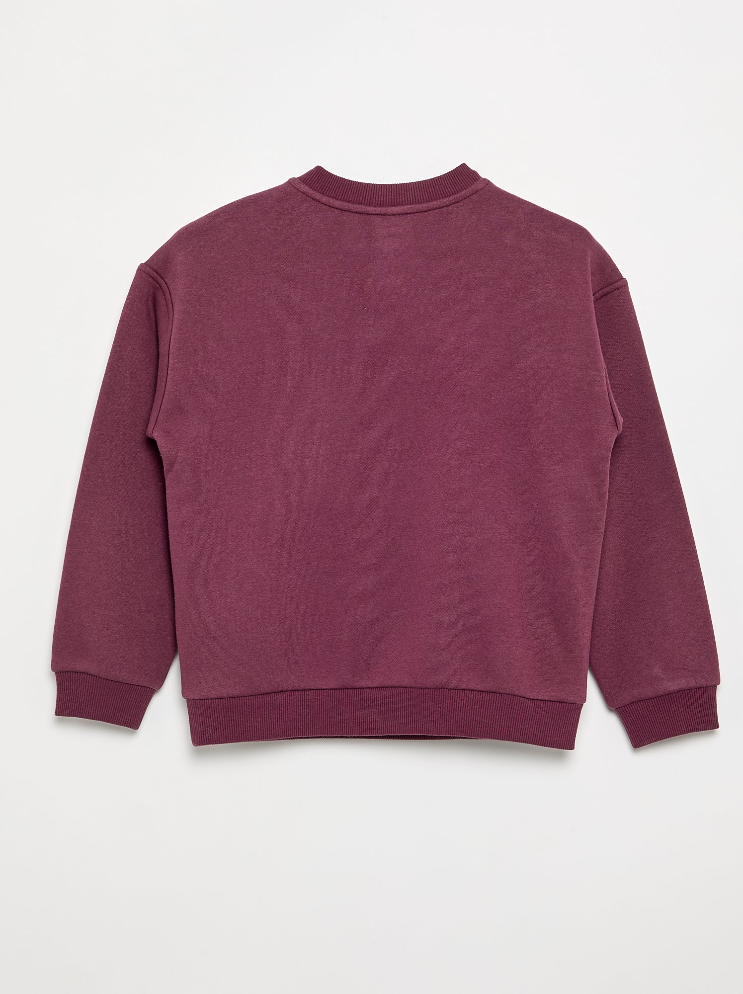 Sweat en molleton chaud - collection facile à enfiler - Rouge