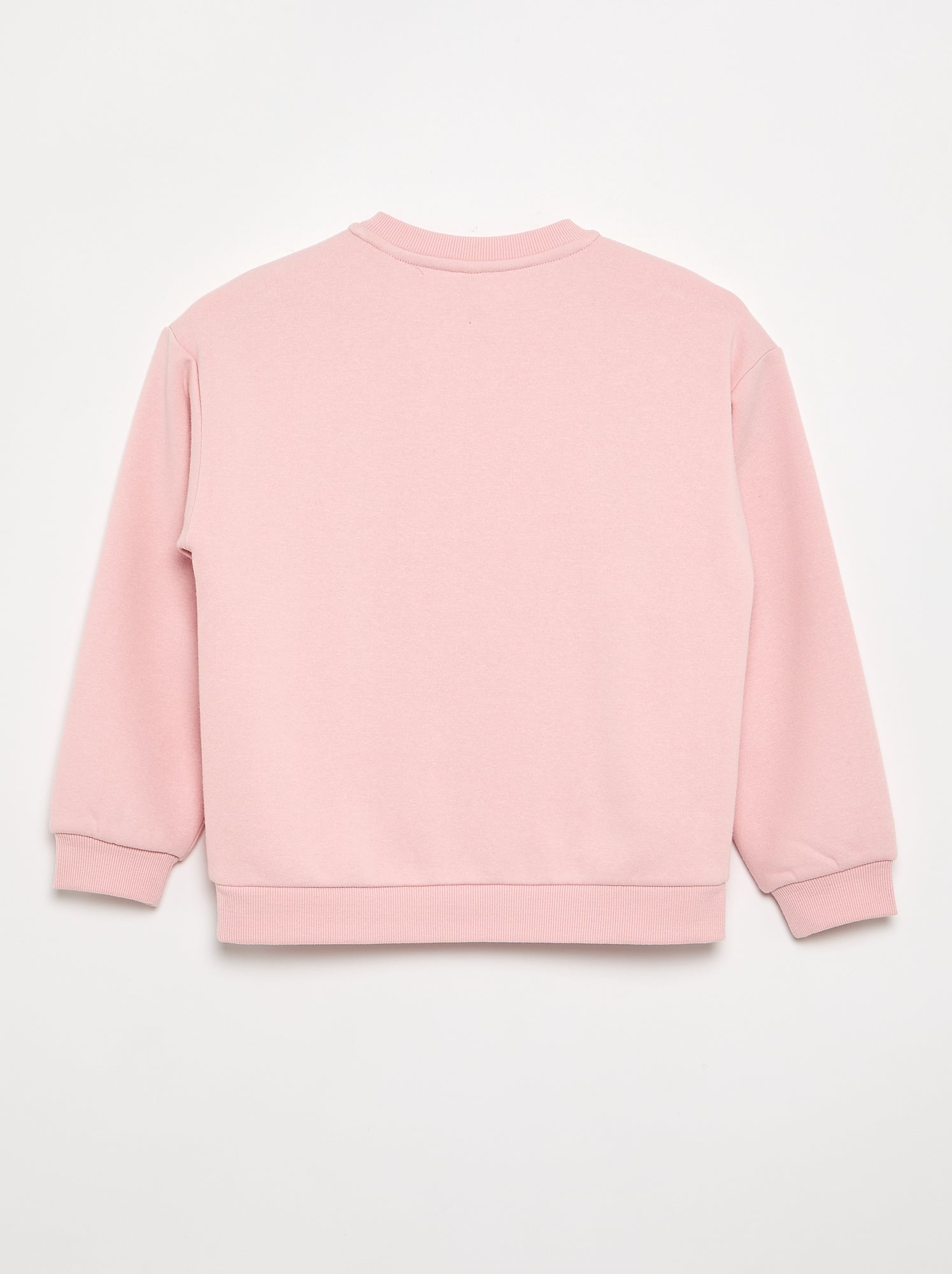 Sweat en molleton 'Stitch' - collection facile à enfiler - Rose