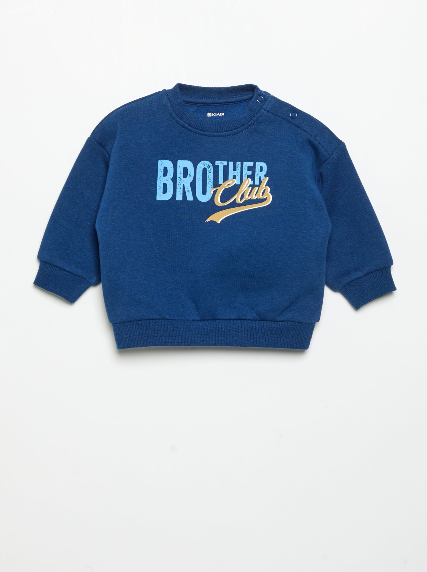 Sweat en polaire - Bleu