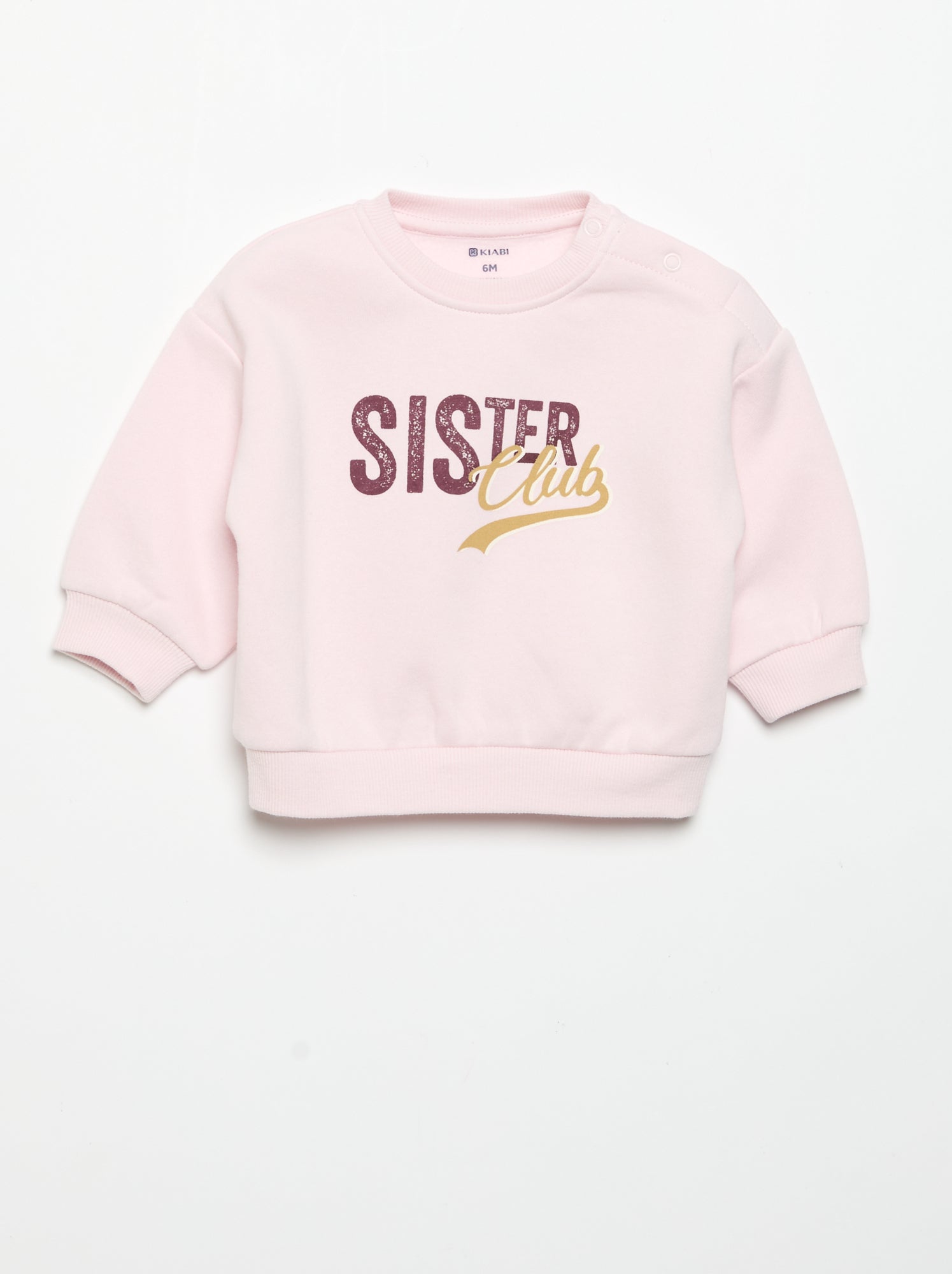 Sweat en polaire - Rose