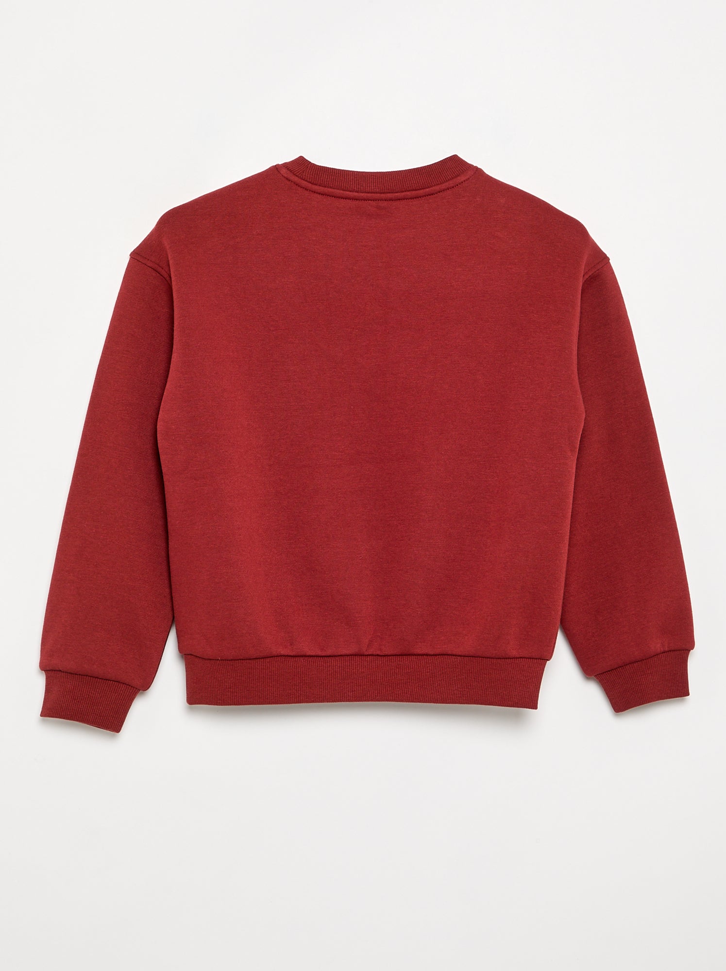 Sweat en polaire - Rouge
