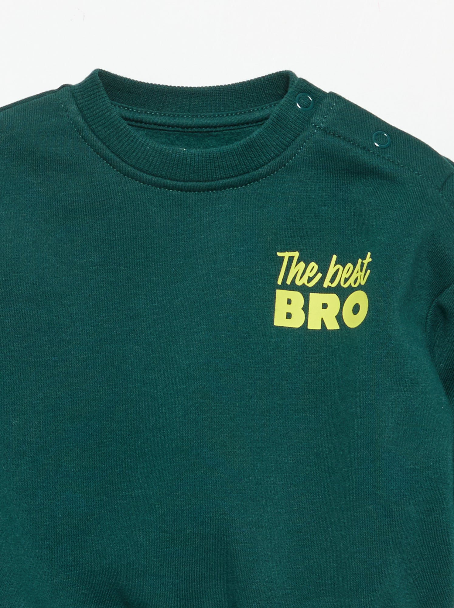 Sweat en polaire - Vert