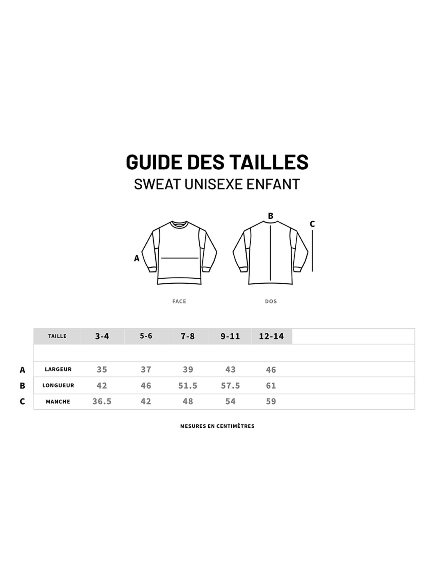 Sweat Enfant HIBOUFFE - Gris chiné