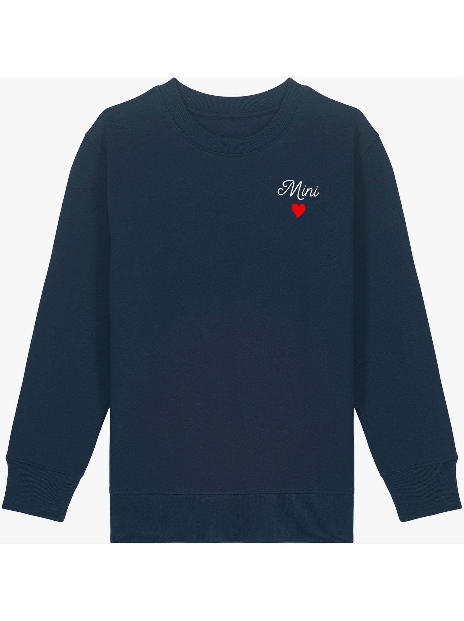 Sweat Enfant MINI CŒUR - Bleu marine