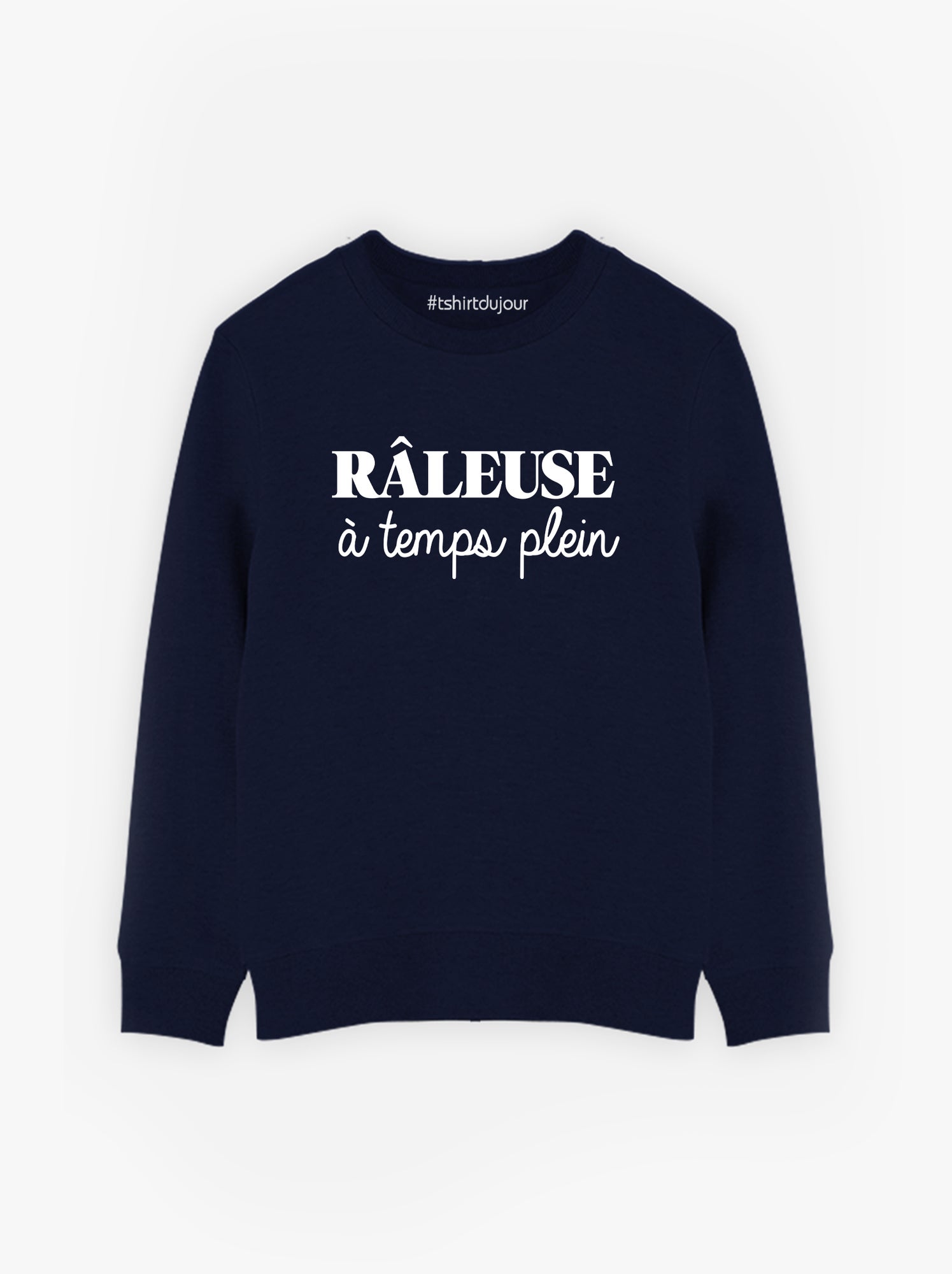 Sweat Enfant RALEUSE A TEMPS PLEIN - Bleu marine
