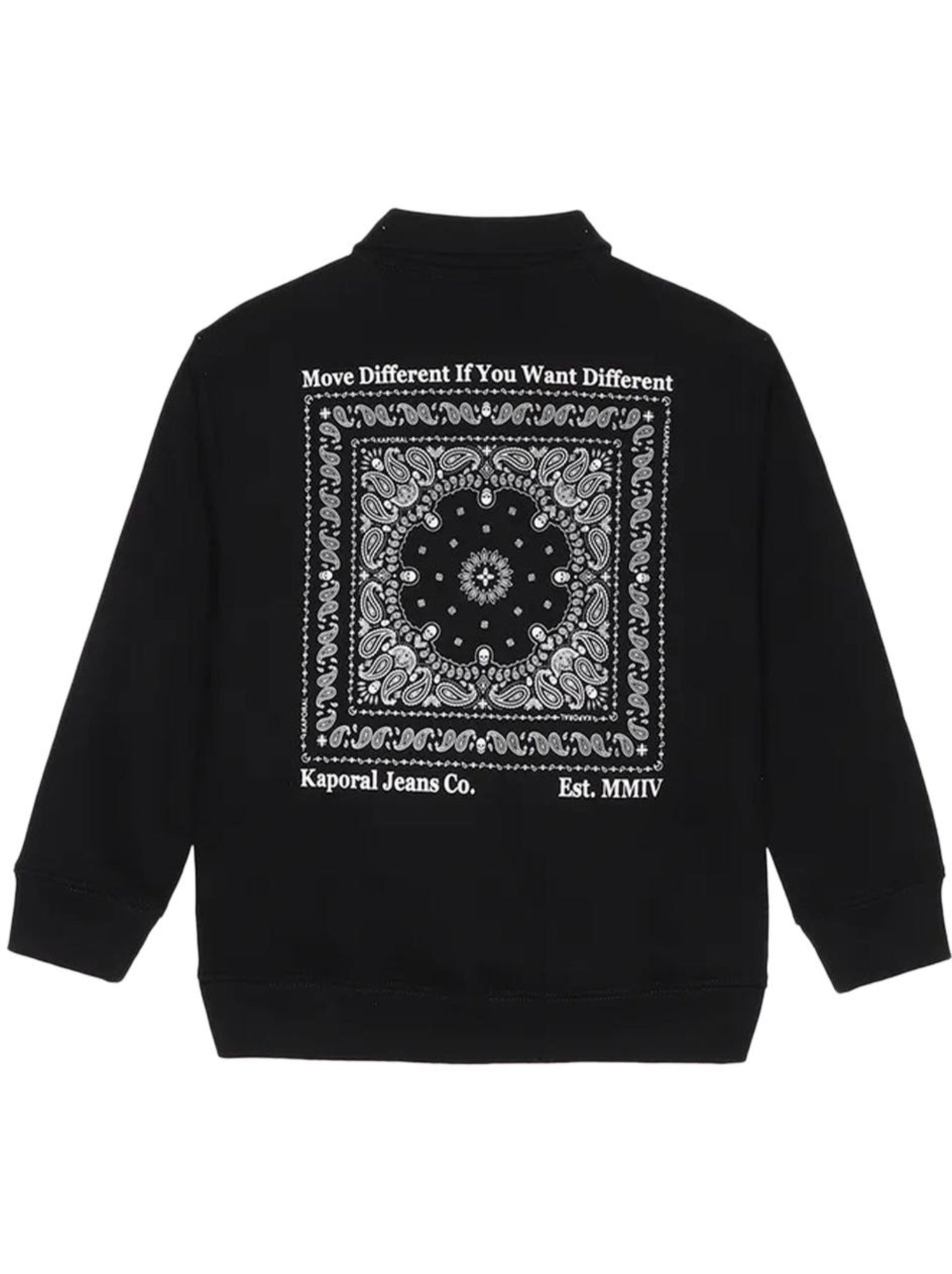 Sweat garçon kaporal - Noir