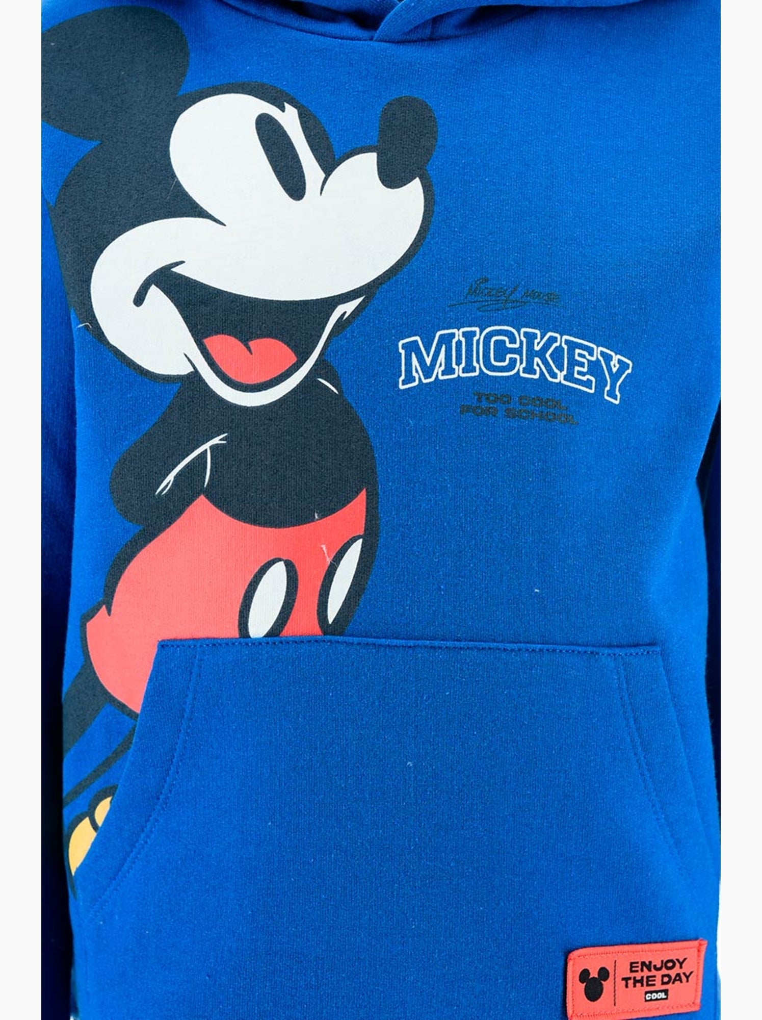 Sweat   garçon mickey - licence officielle - Bleu