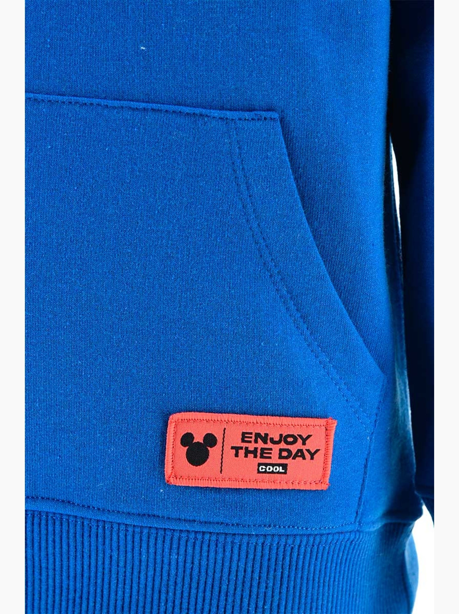 Sweat   garçon mickey - licence officielle - Bleu