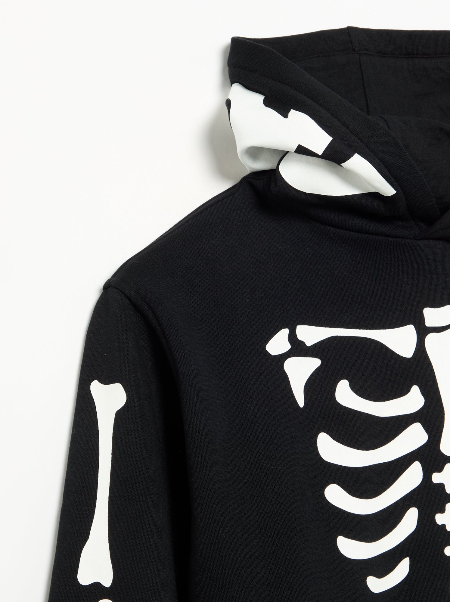 Sweat 'Halloween' à manches longues - Noir