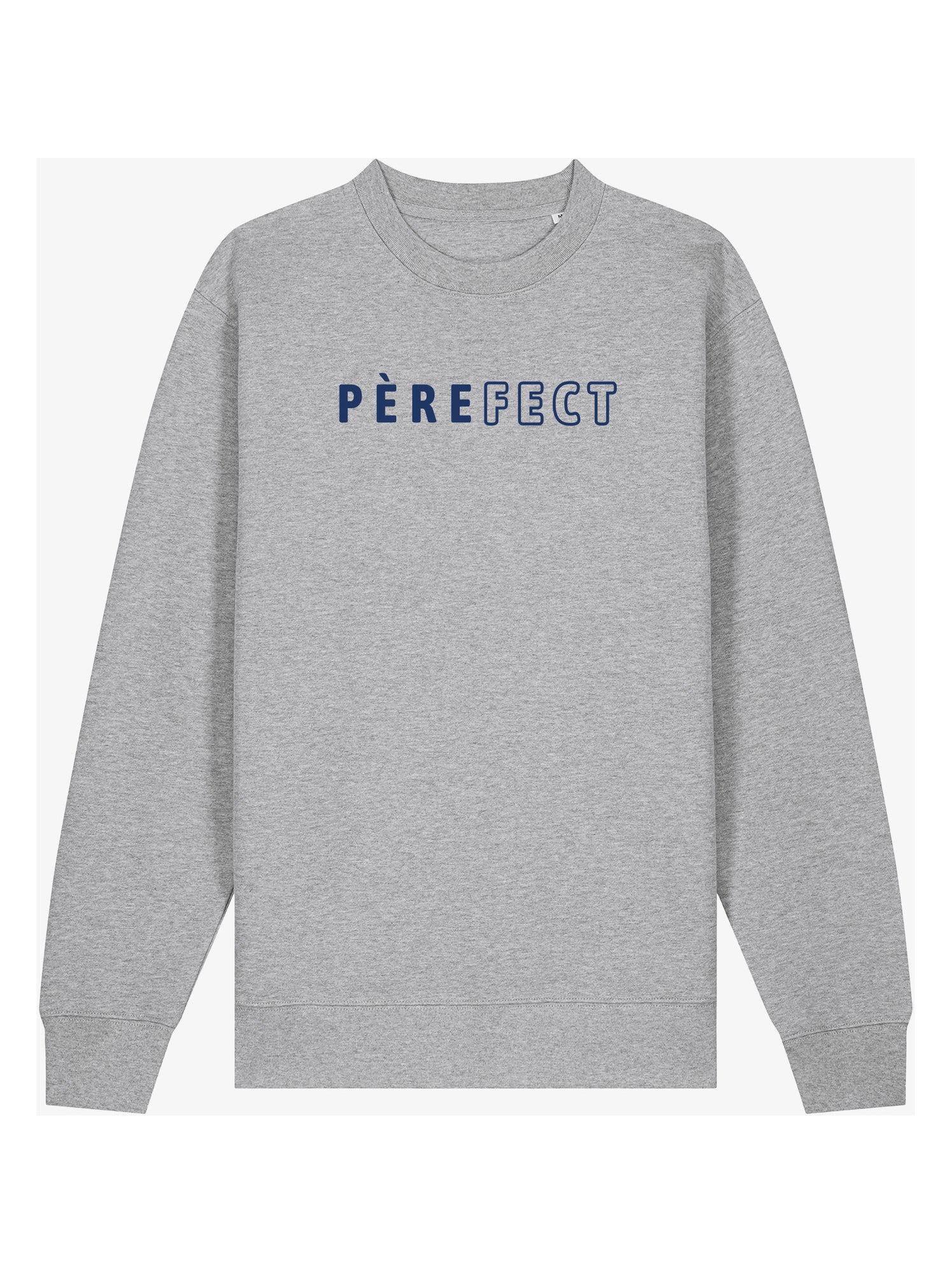 Sweat Homme - PÈRE(FECT) 2 WAF - Gris chiné