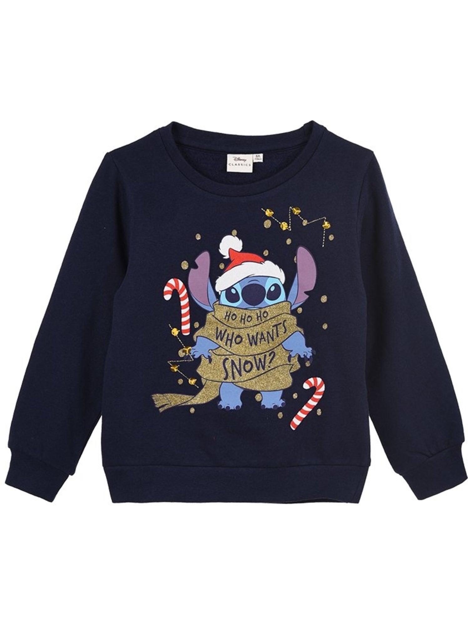 Sweat Lilo et Stitch | Licence Officielle - Bleu marine