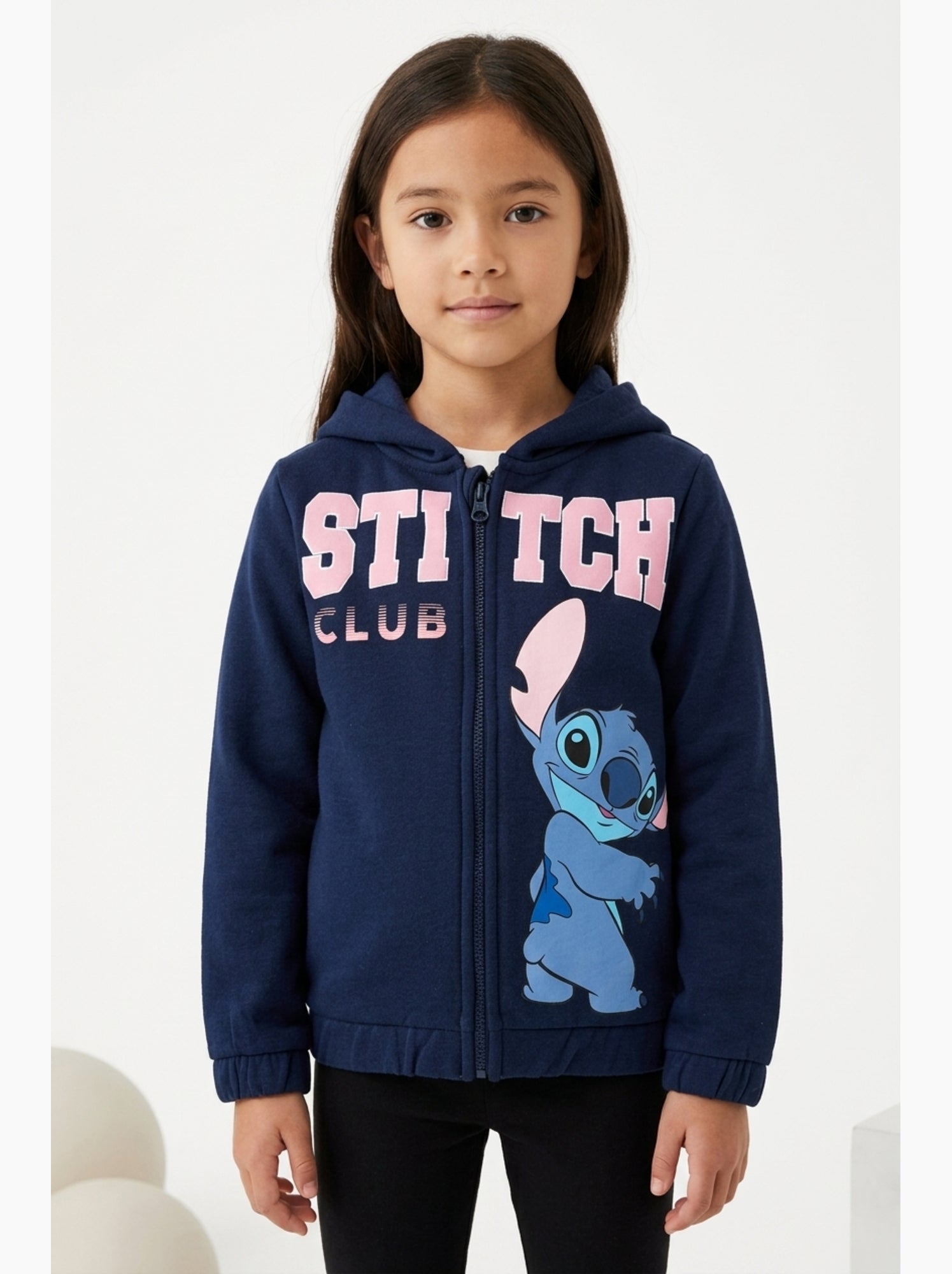 Sweat Lilo et Stitch | Licence Officielle - Bleu marine