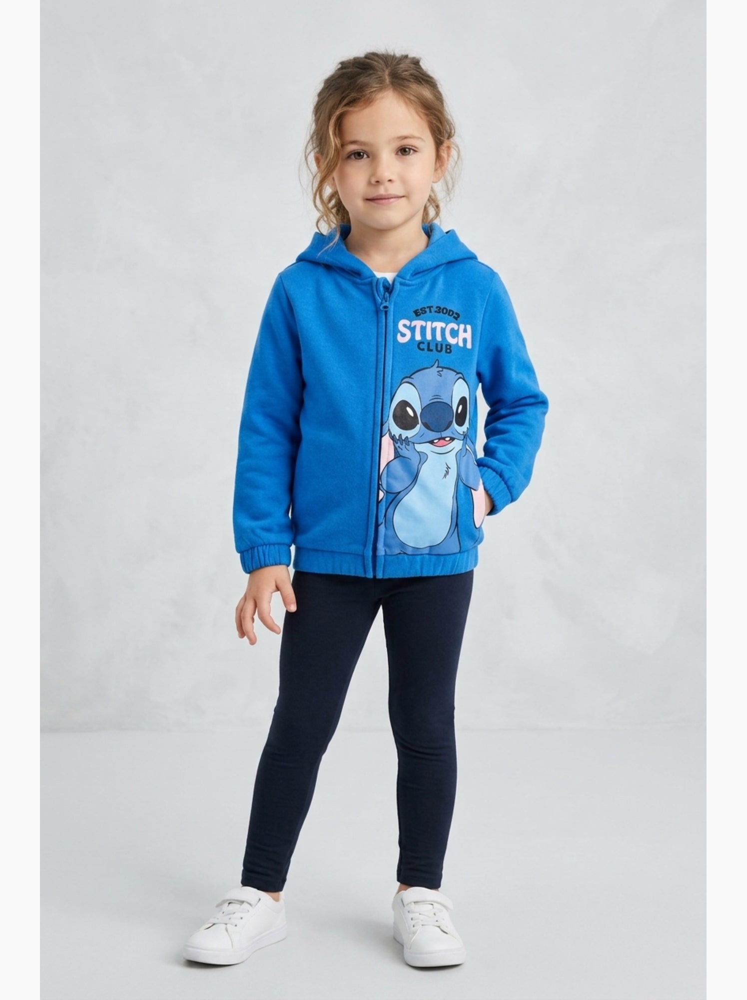 Sweat Lilo et Stitch | Licence Officielle - Bleu
