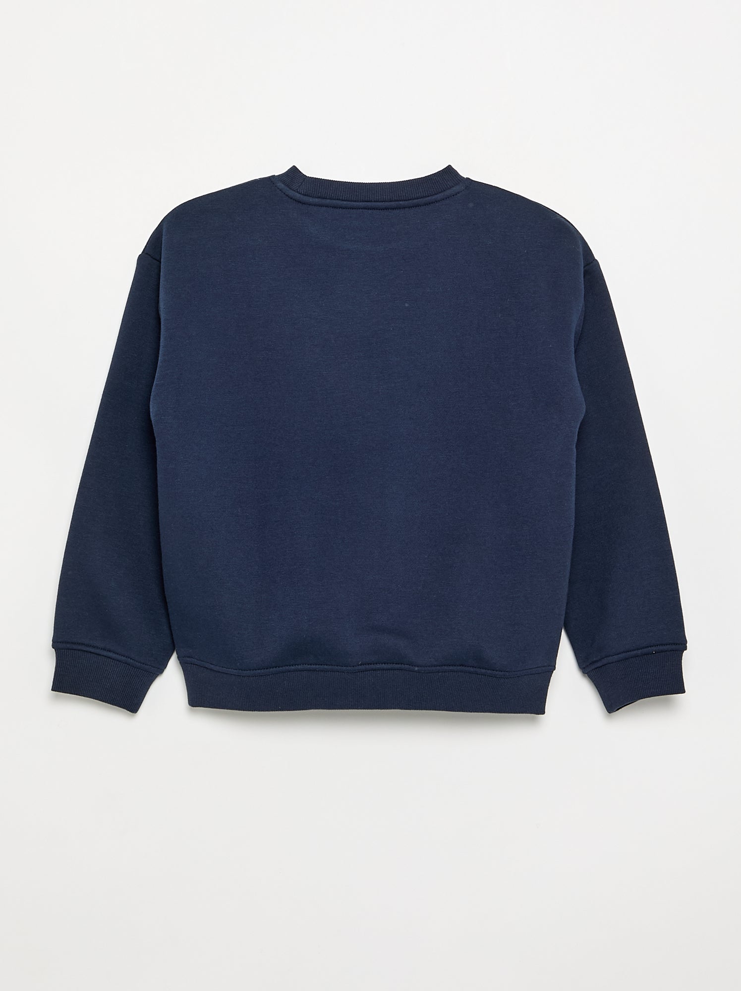 Sweat loose avec imprimé - Bleu (DTA86_24)