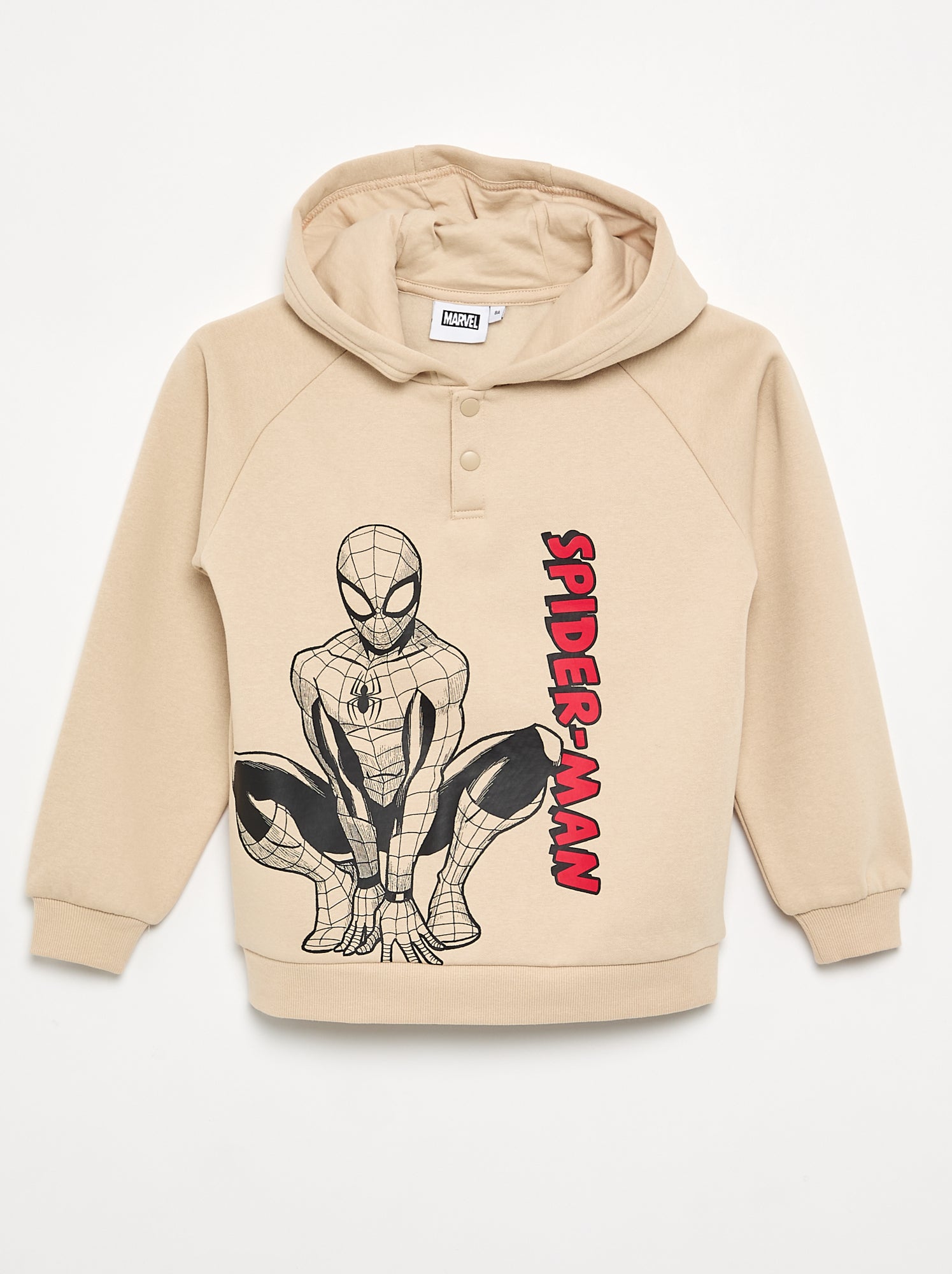 Sweat 'Marvel' 'Spider-man' - Collection facile à enfiler - Beige