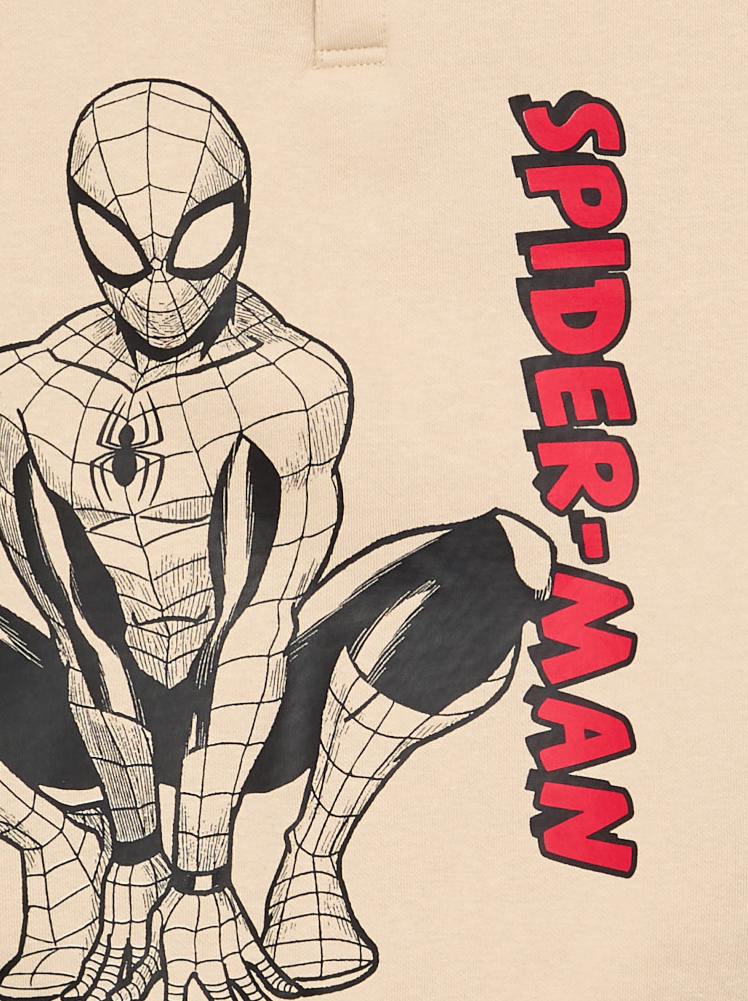 Sweat 'Marvel' 'Spider-man' - Collection facile à enfiler - Beige