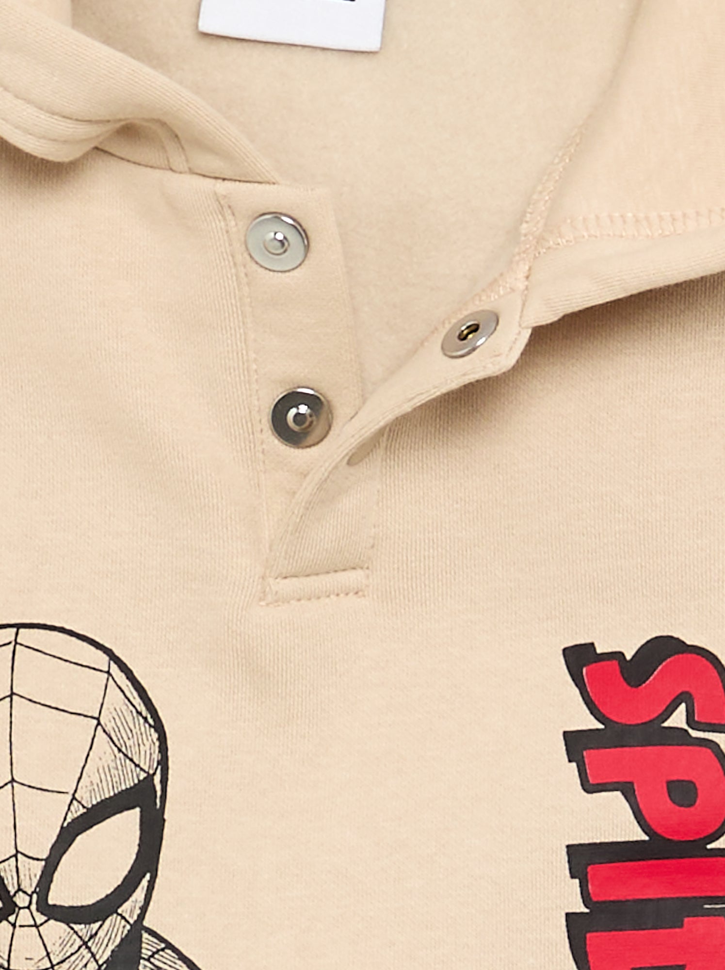 Sweat 'Marvel' 'Spider-man' - Collection facile à enfiler - Beige