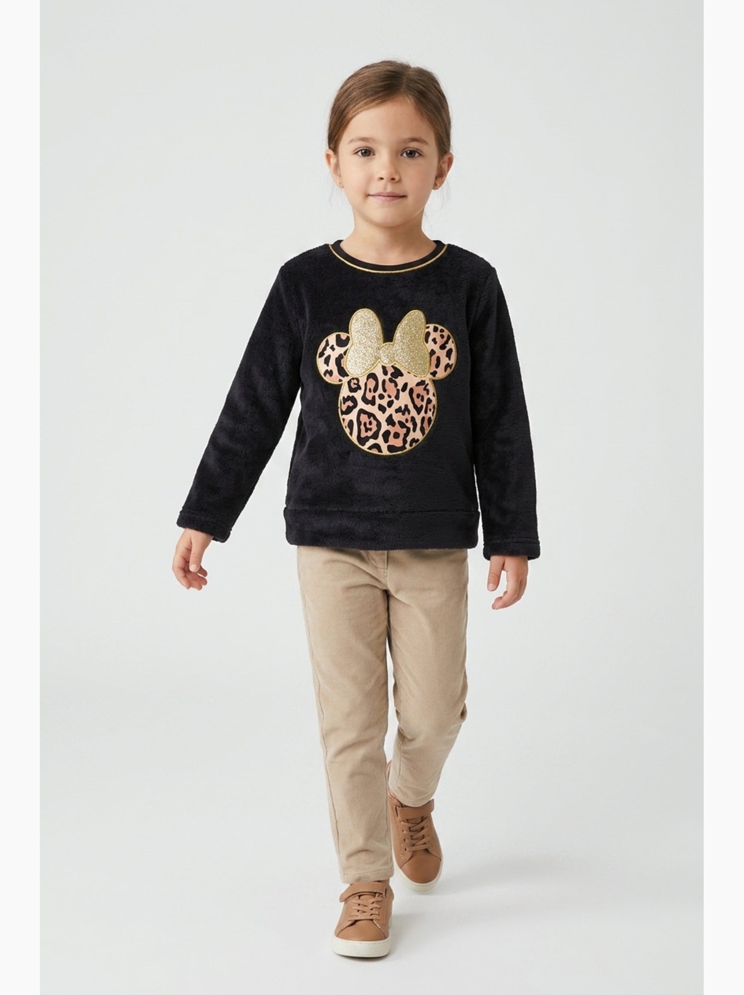 Sweat Minnie Mouse | Licence Officielle - Gris
