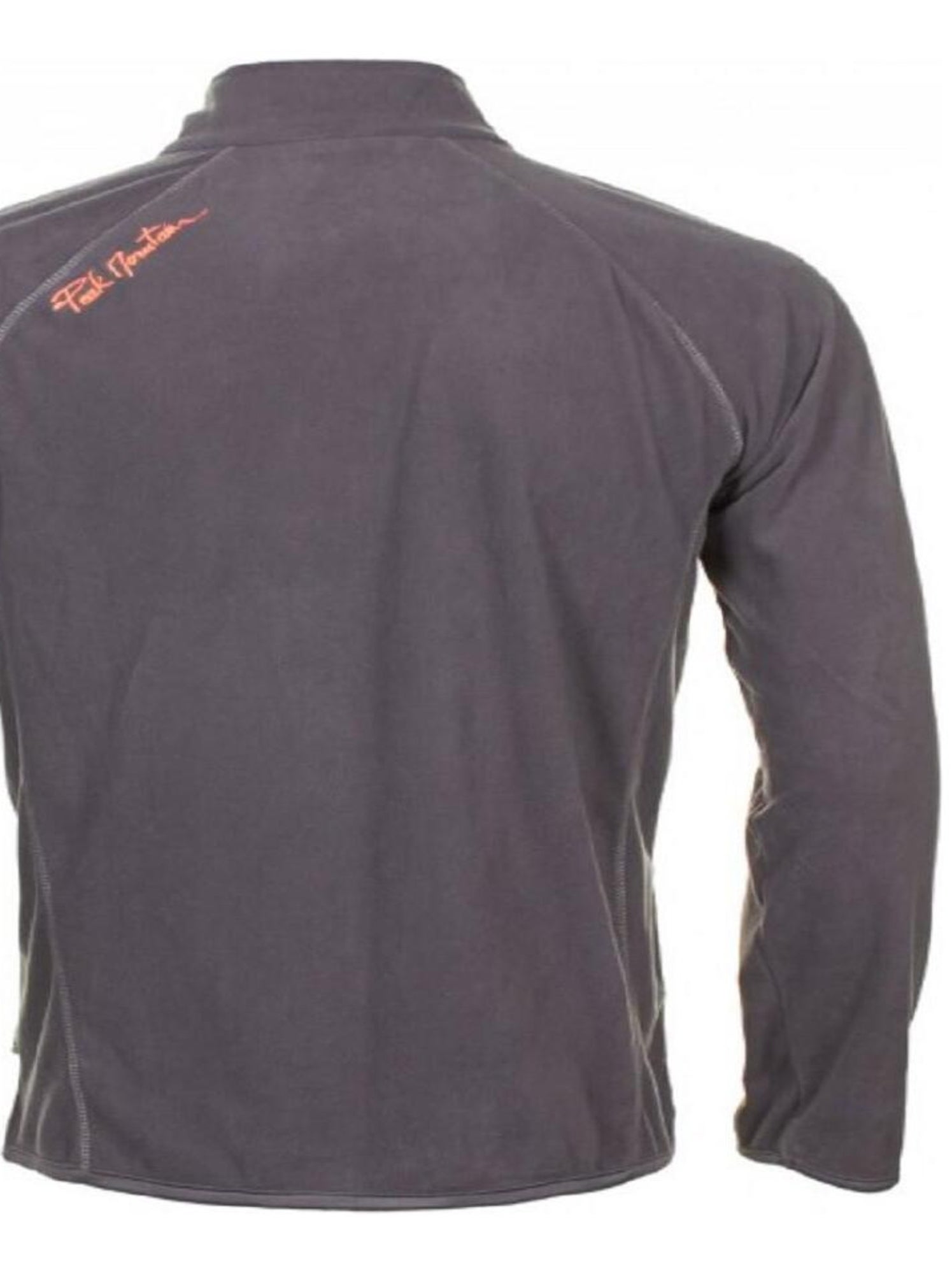 Sweat polaire garçon ECAFONE - PEAK MOUNTAIN - Gris