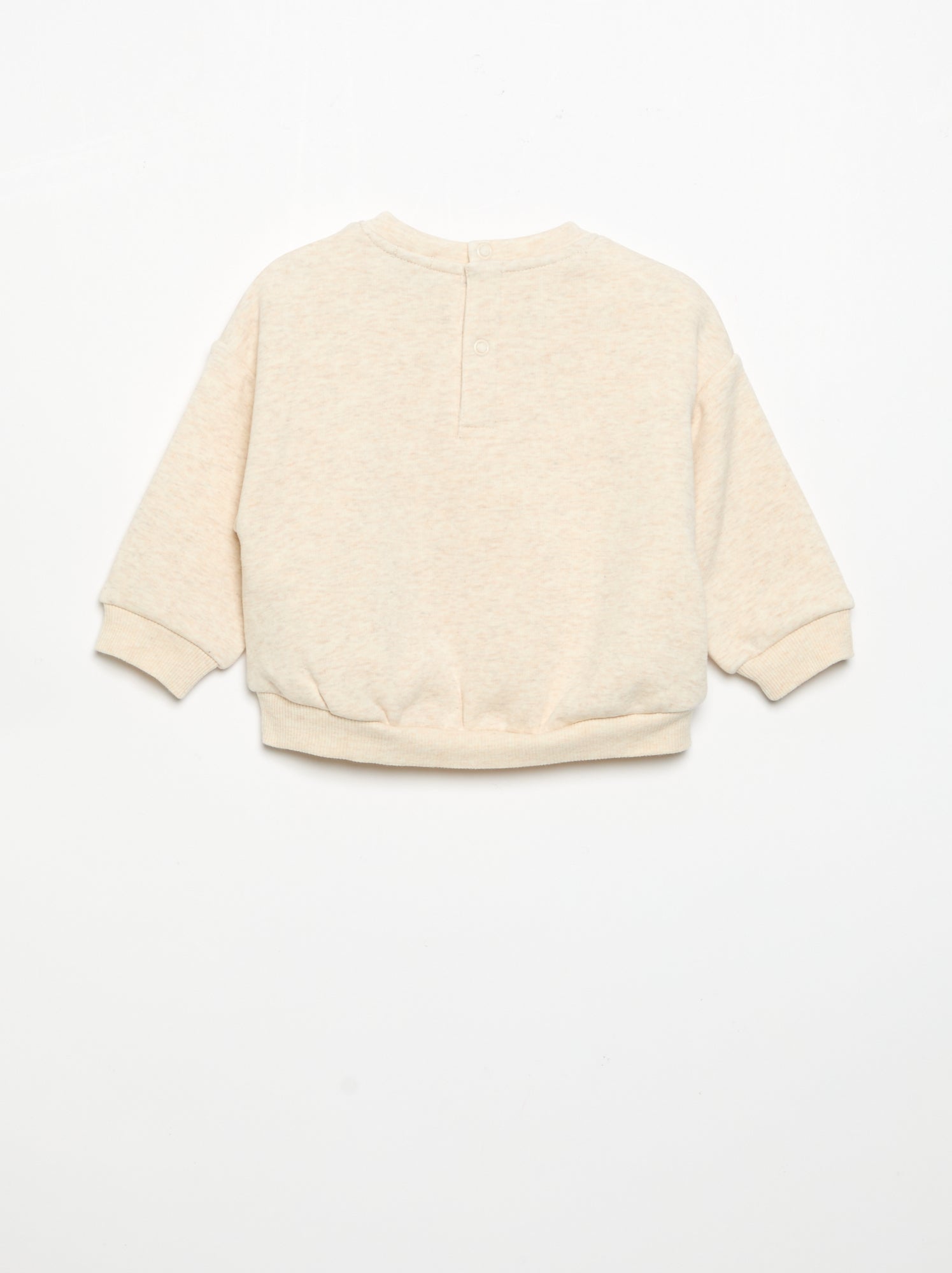 Sweat-shirt à manches longues - Beige (GDB02_2)