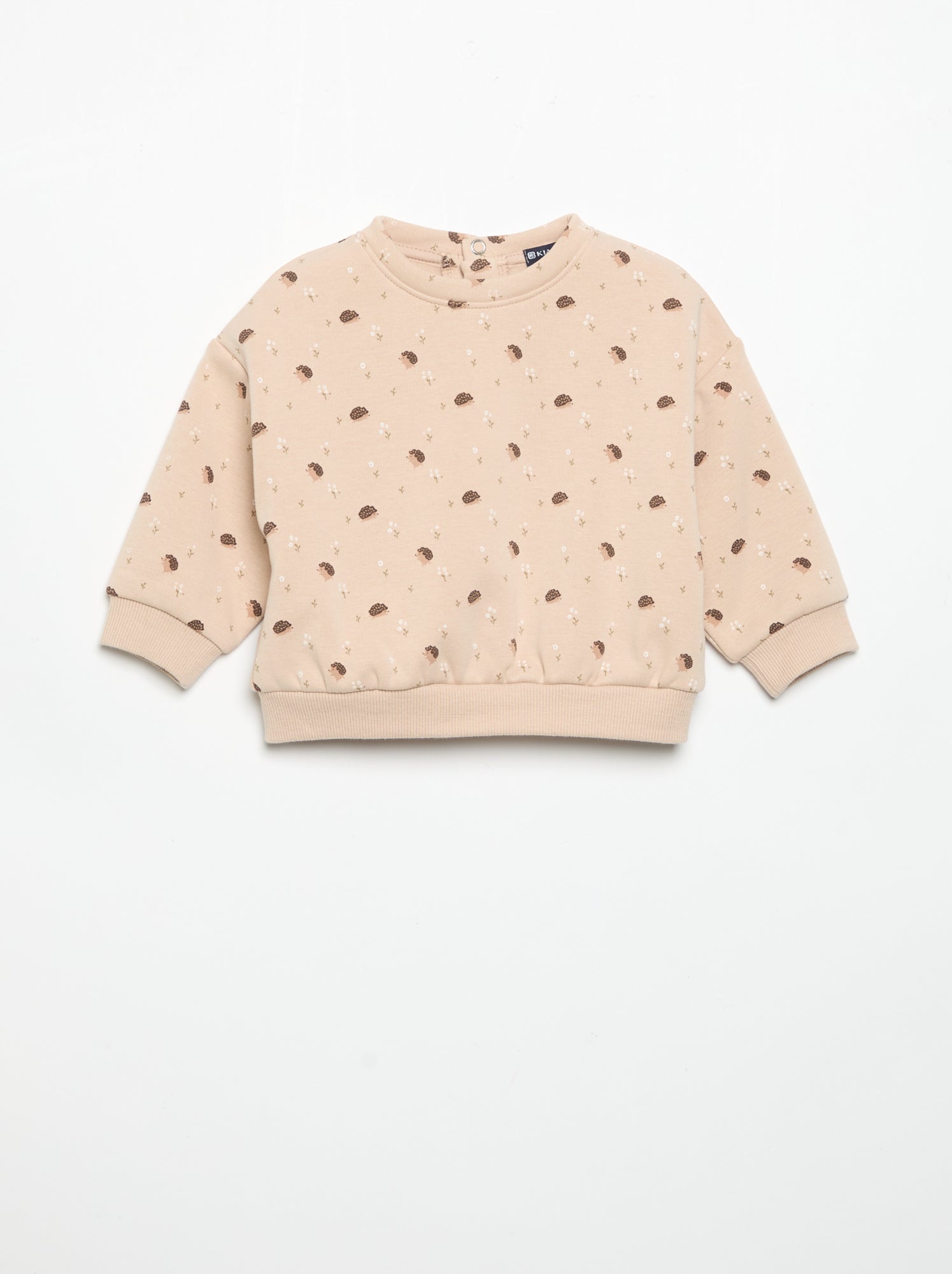 Sweat-shirt à manches longues - Beige (GDB02_3)