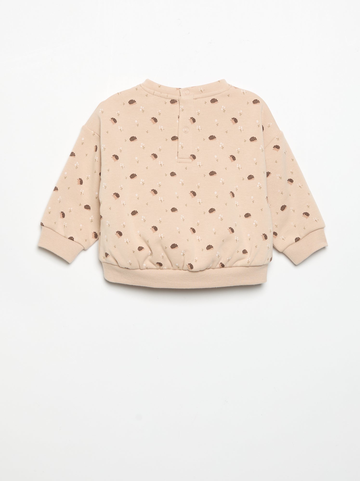 Sweat-shirt à manches longues - Beige (GDB02_3)