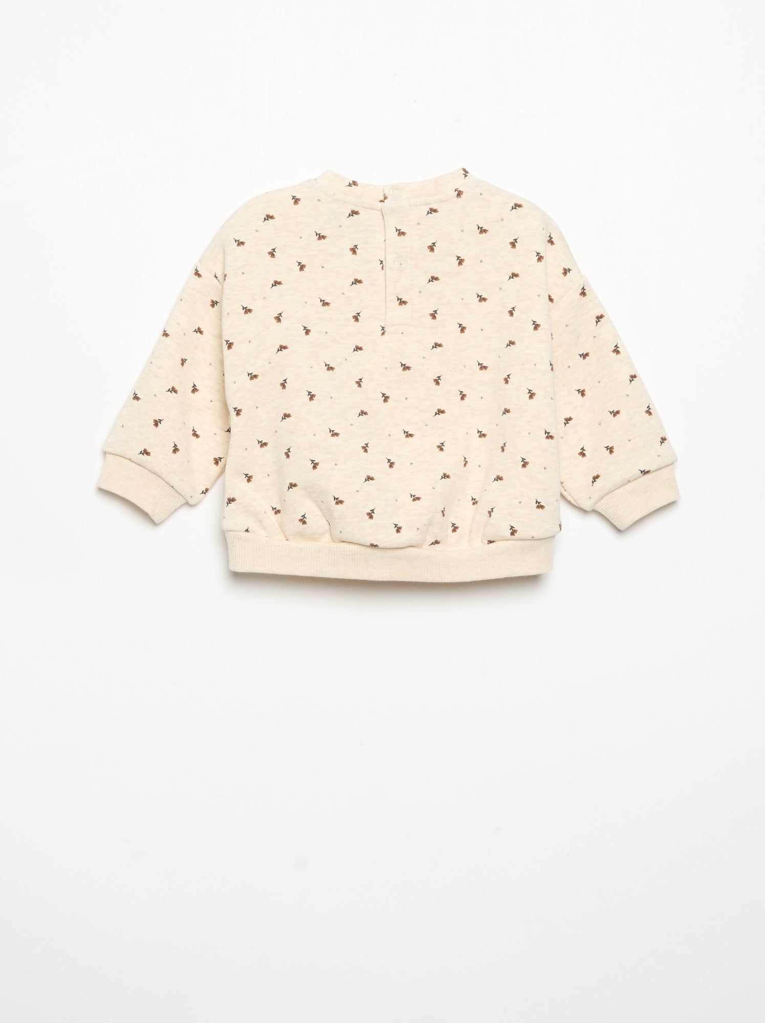 Sweat-shirt à manches longues - Beige (GDB02_4)