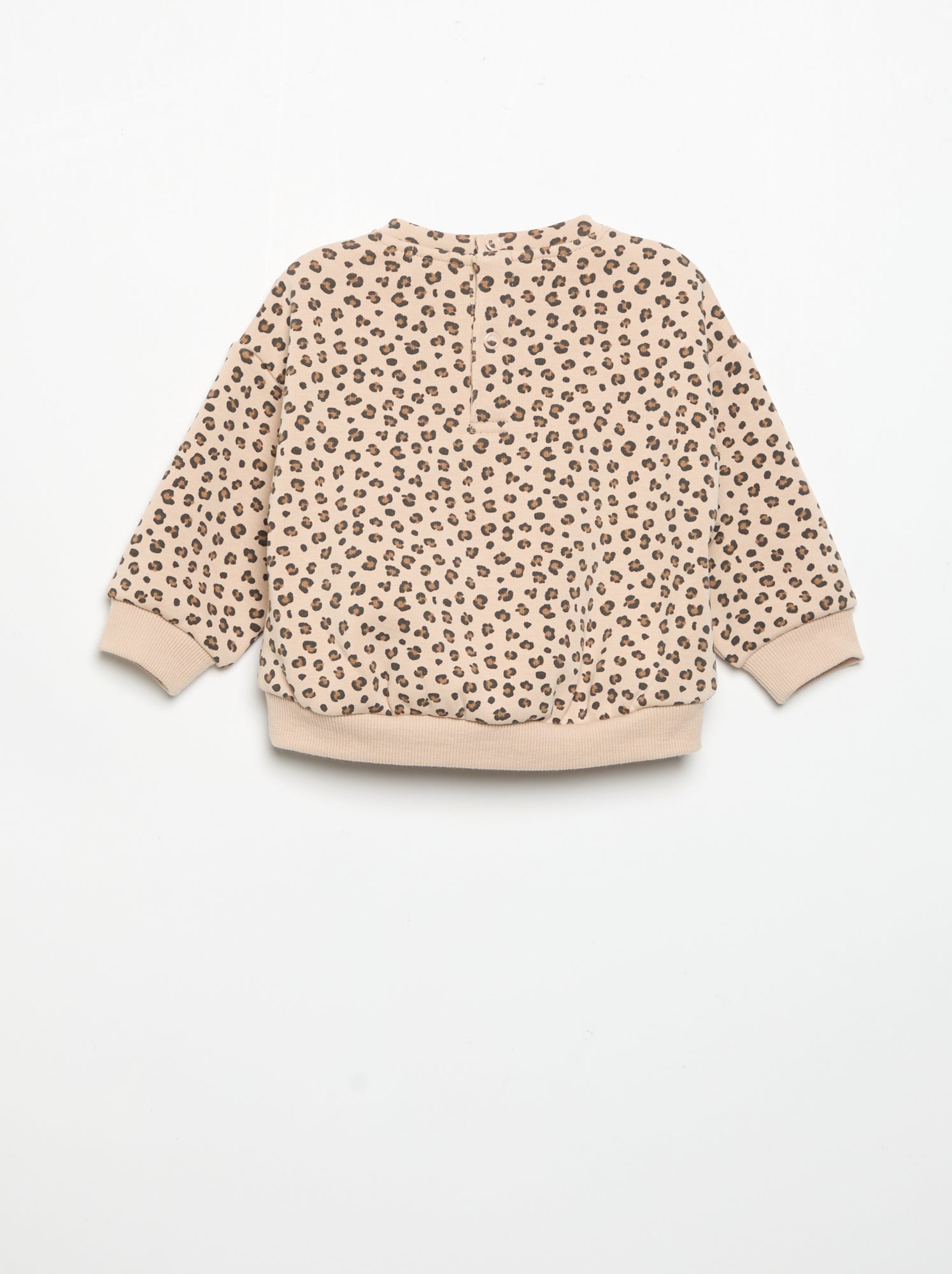 Sweat-shirt à manches longues - Beige (GDB02_6)