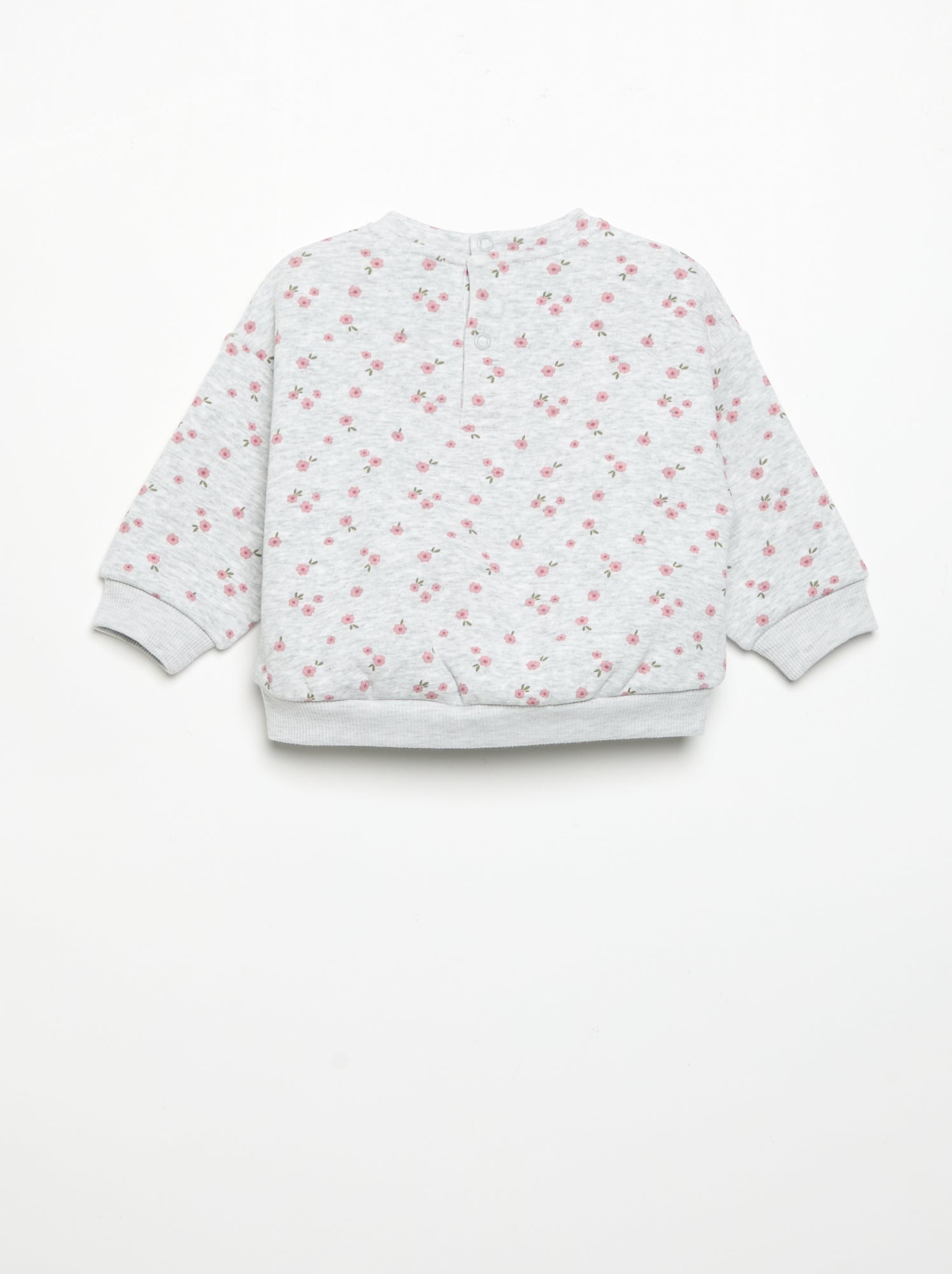 Sweat-shirt à manches longues - Gris