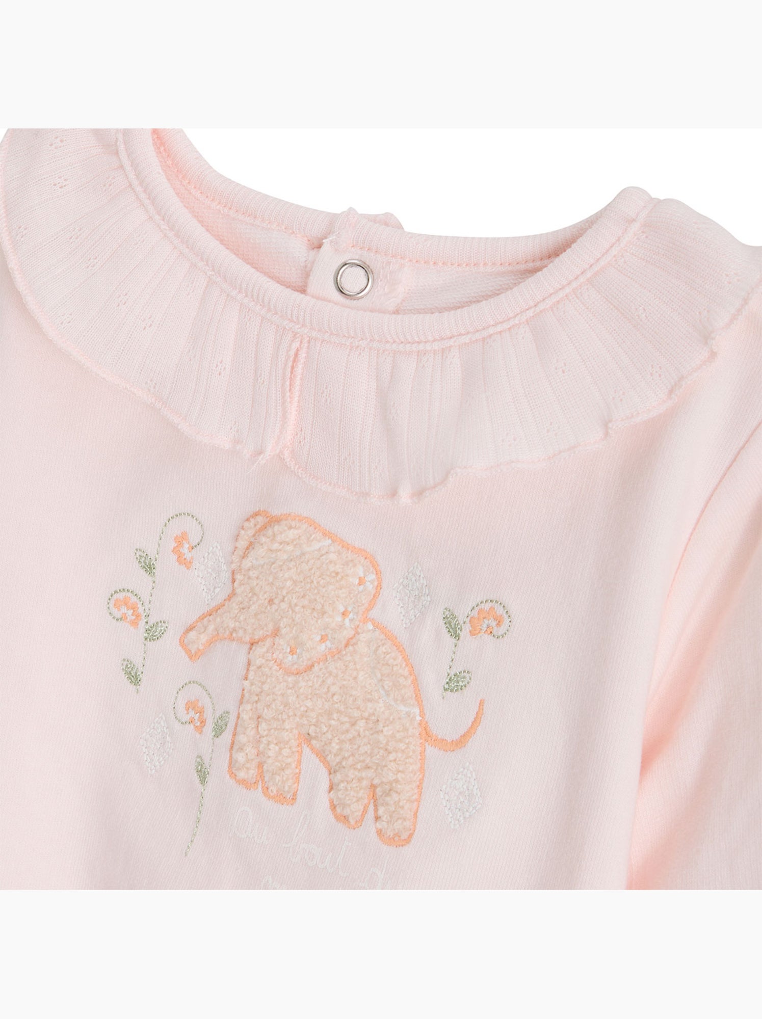 Sweat-shirt bébé badian - Rose