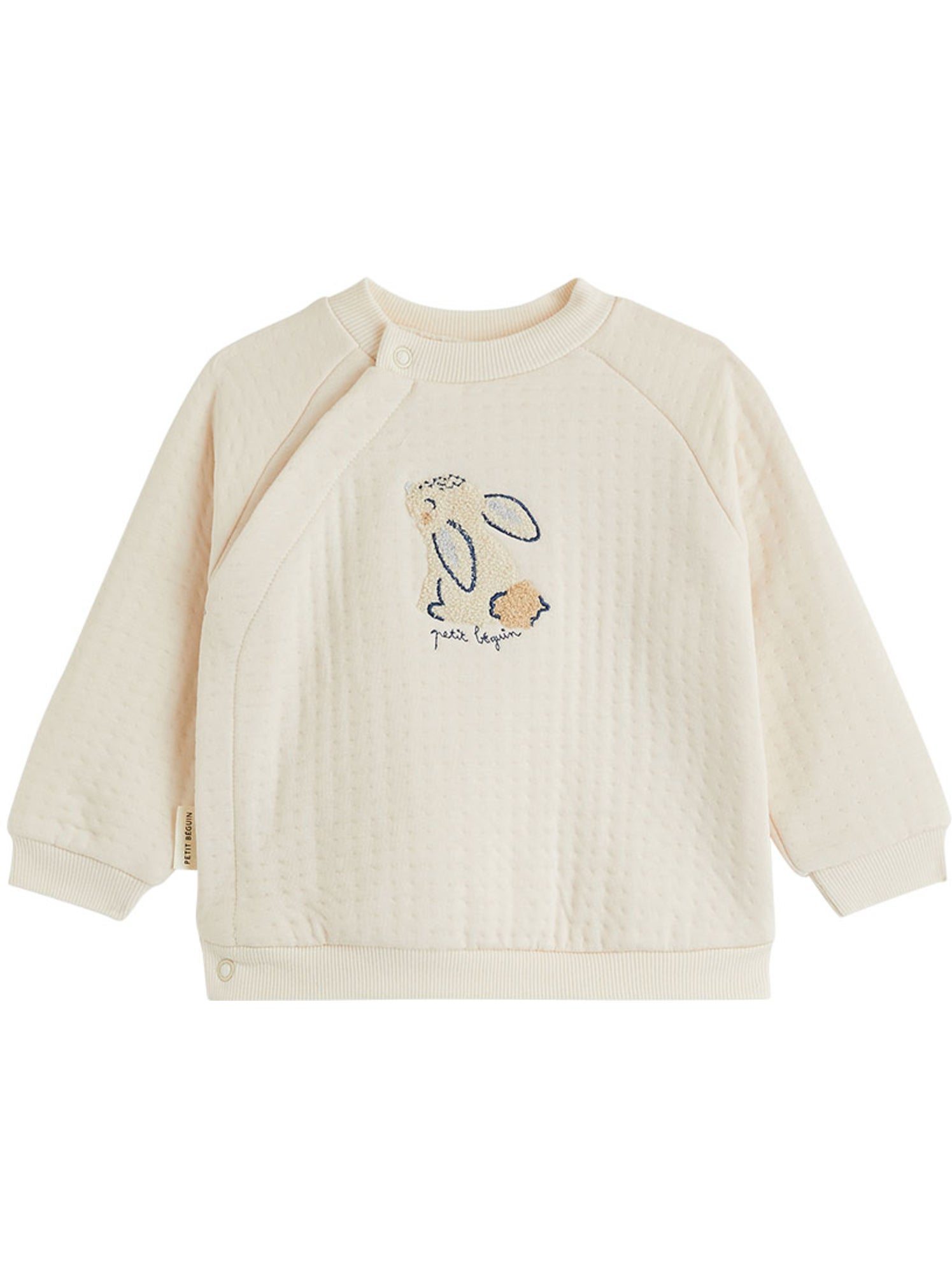 Sweat-shirt bébé voix lactée - Ecru