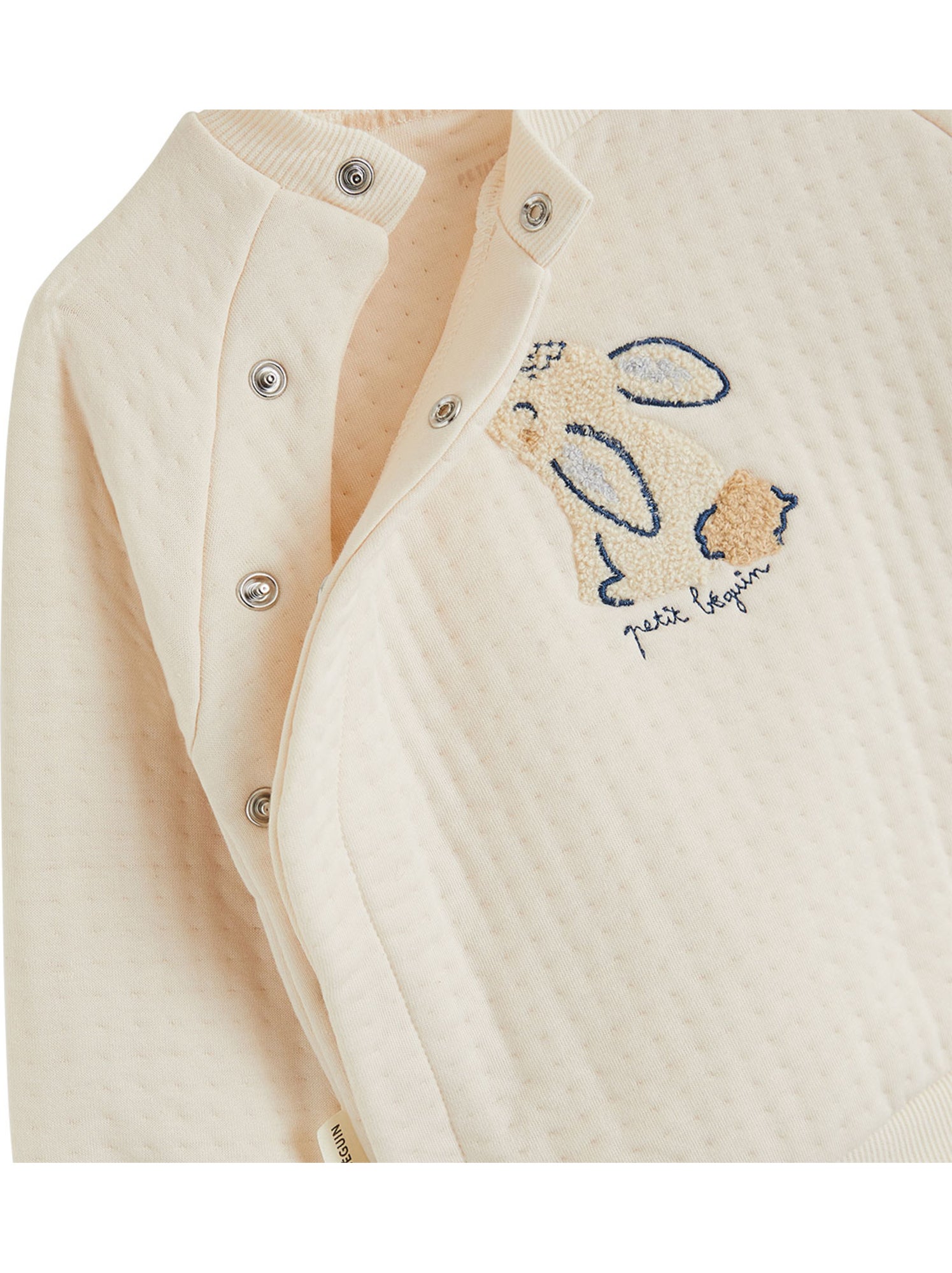 Sweat-shirt bébé voix lactée - Ecru