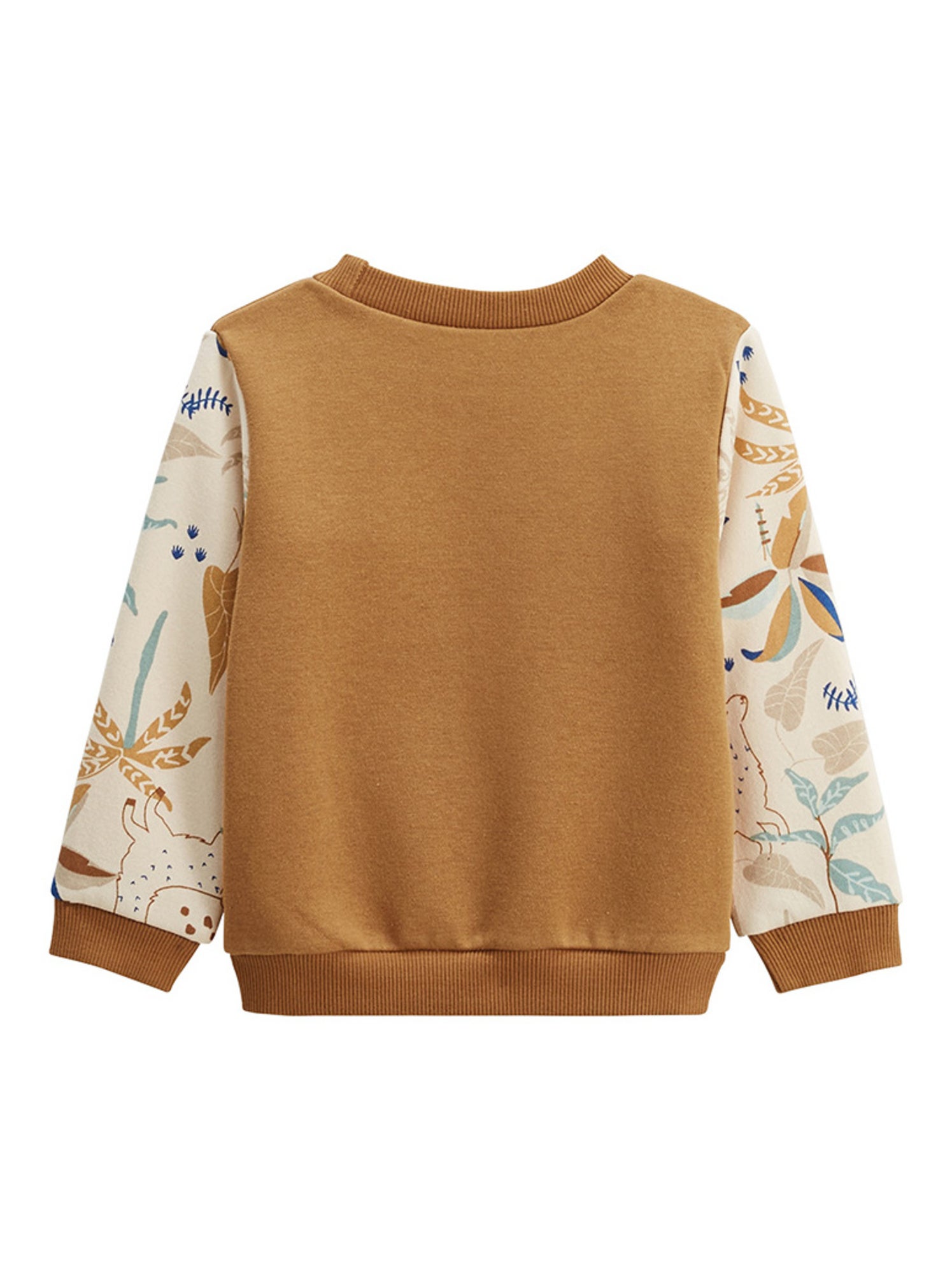 Sweat-shirt enfant en molleton lamascotte - Ecru