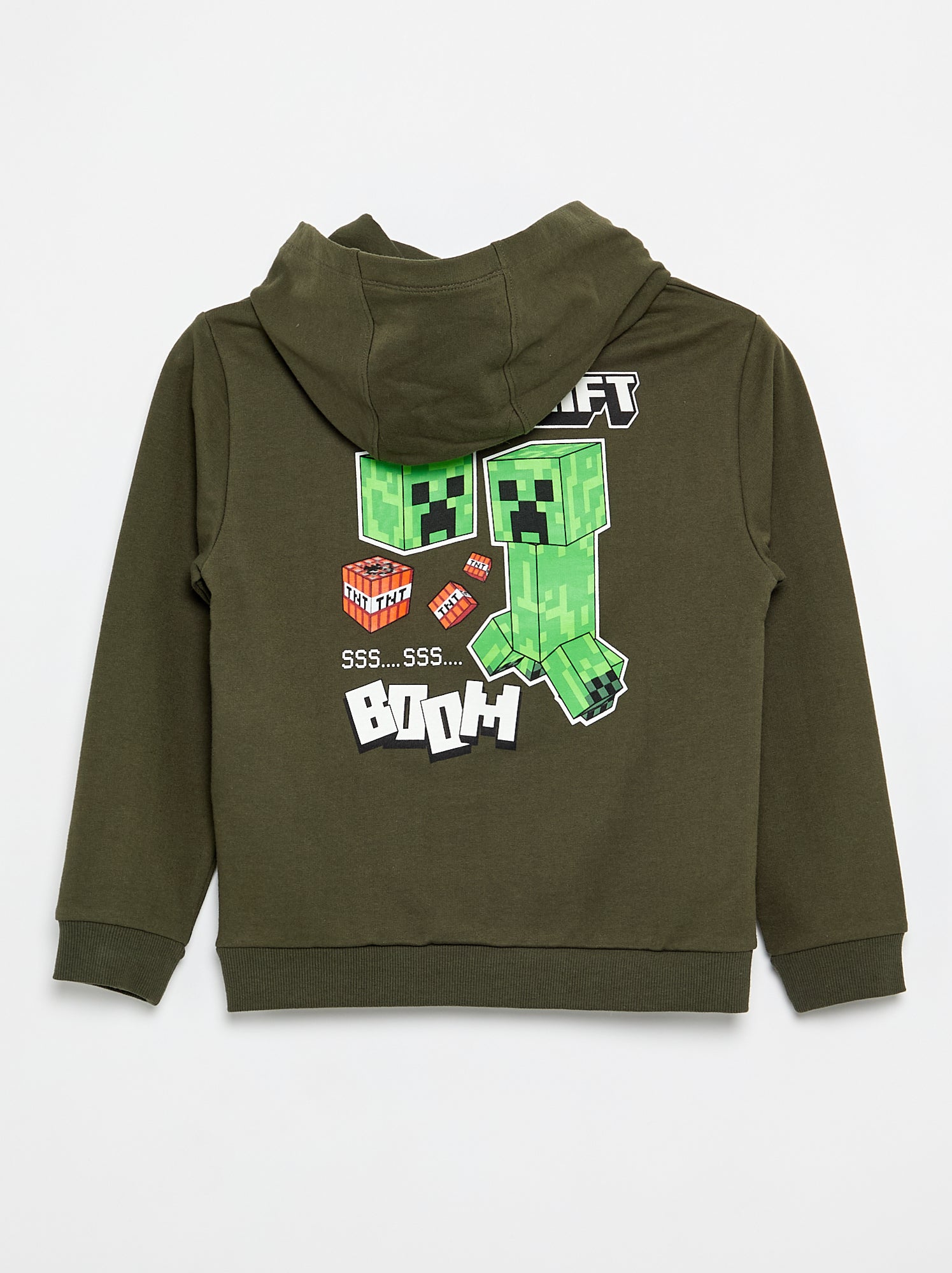 Sweat-shirt uni 'Minecraft' - Vert