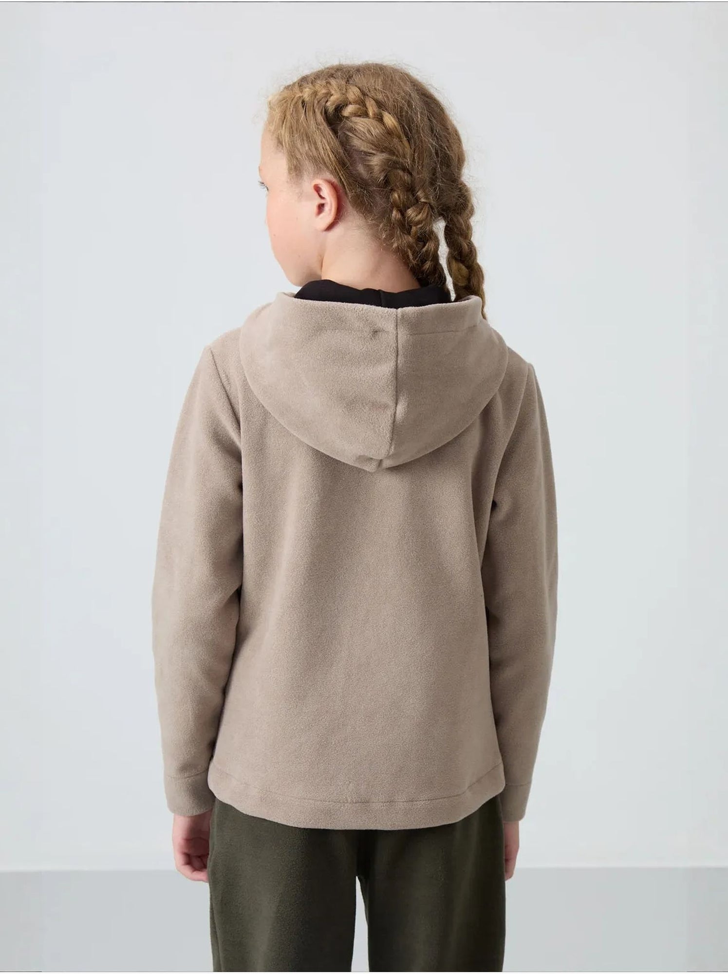 Sweat-shirt unisexe à capuche zippé pour jeunes tommy - Sable