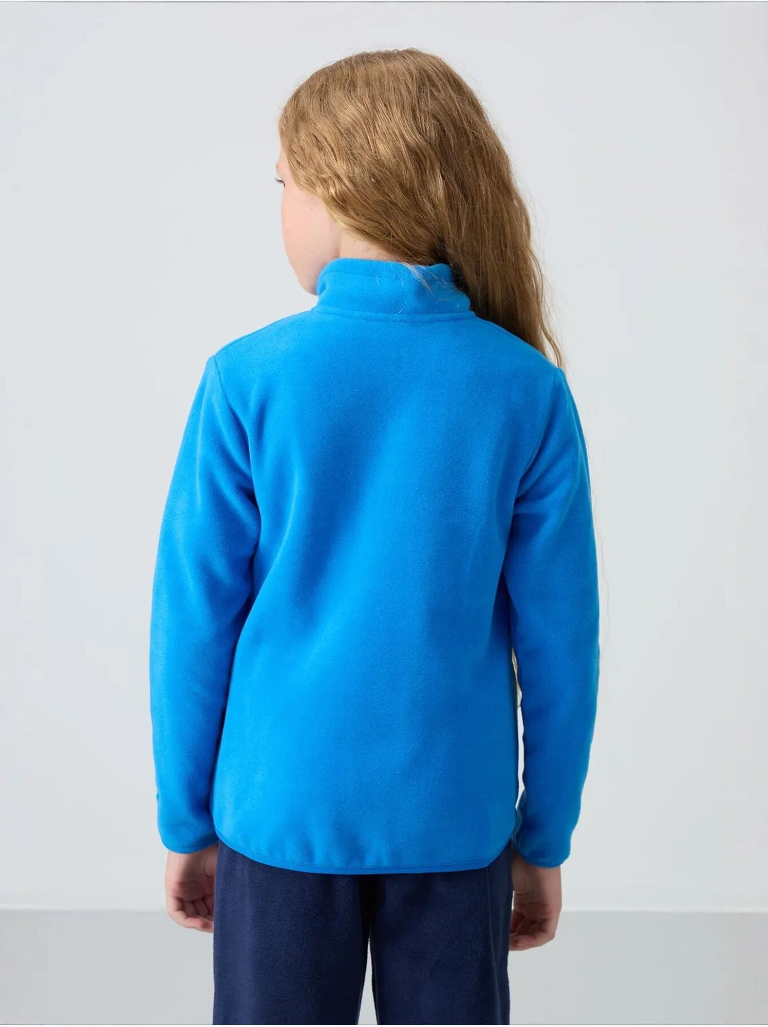 Sweat-shirt unisexe jeunesse à fermeture éclair tommy - Bleu électrique