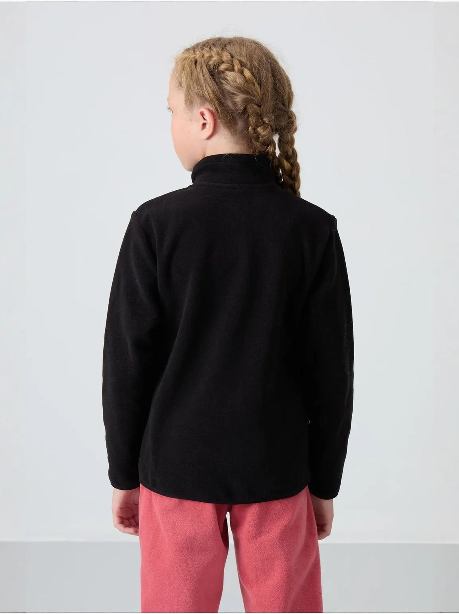 Sweat-shirt unisexe jeunesse à fermeture éclair tommy - Noir