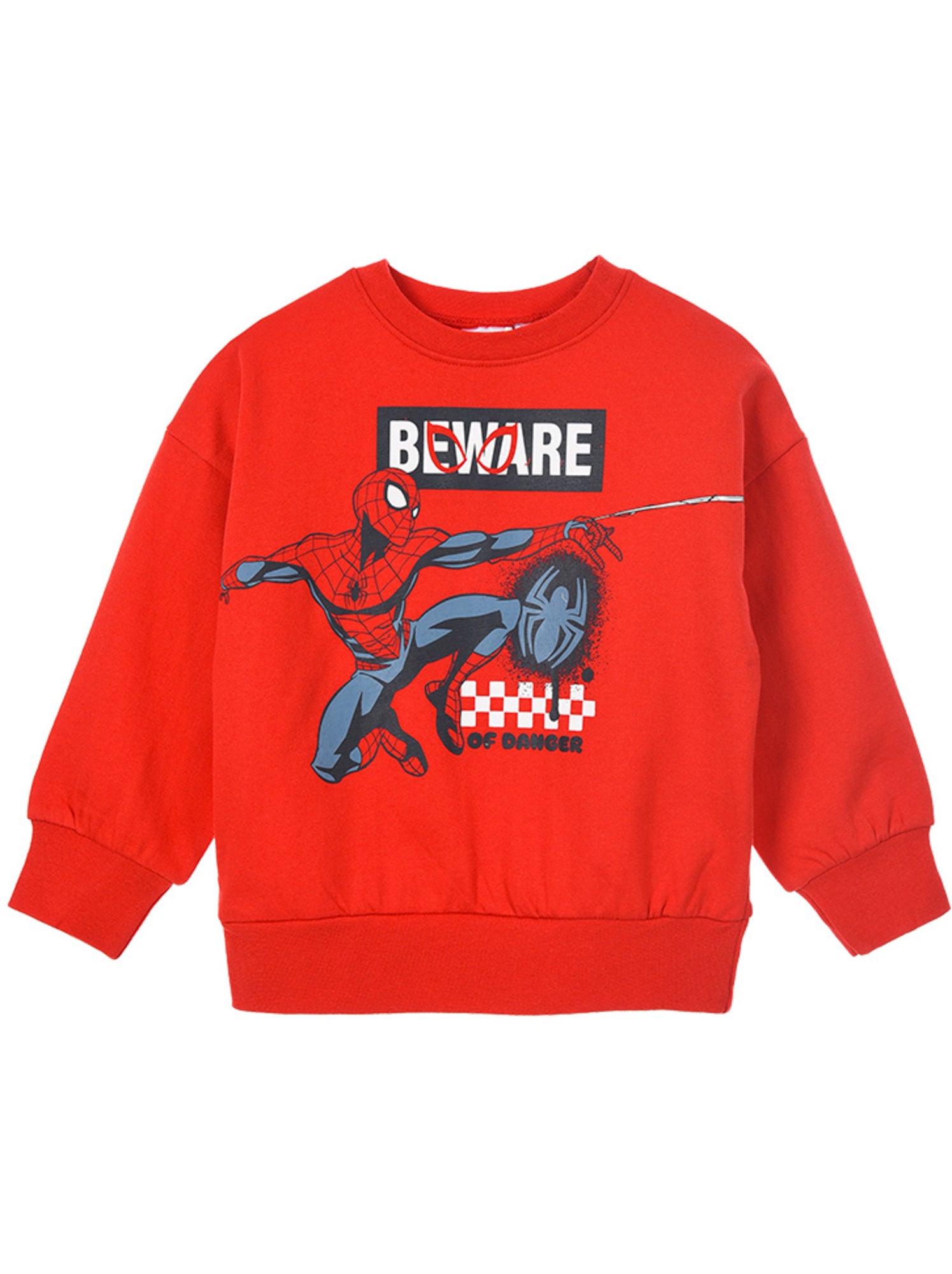 Sweat spider-man  | licence officielle - Rouge