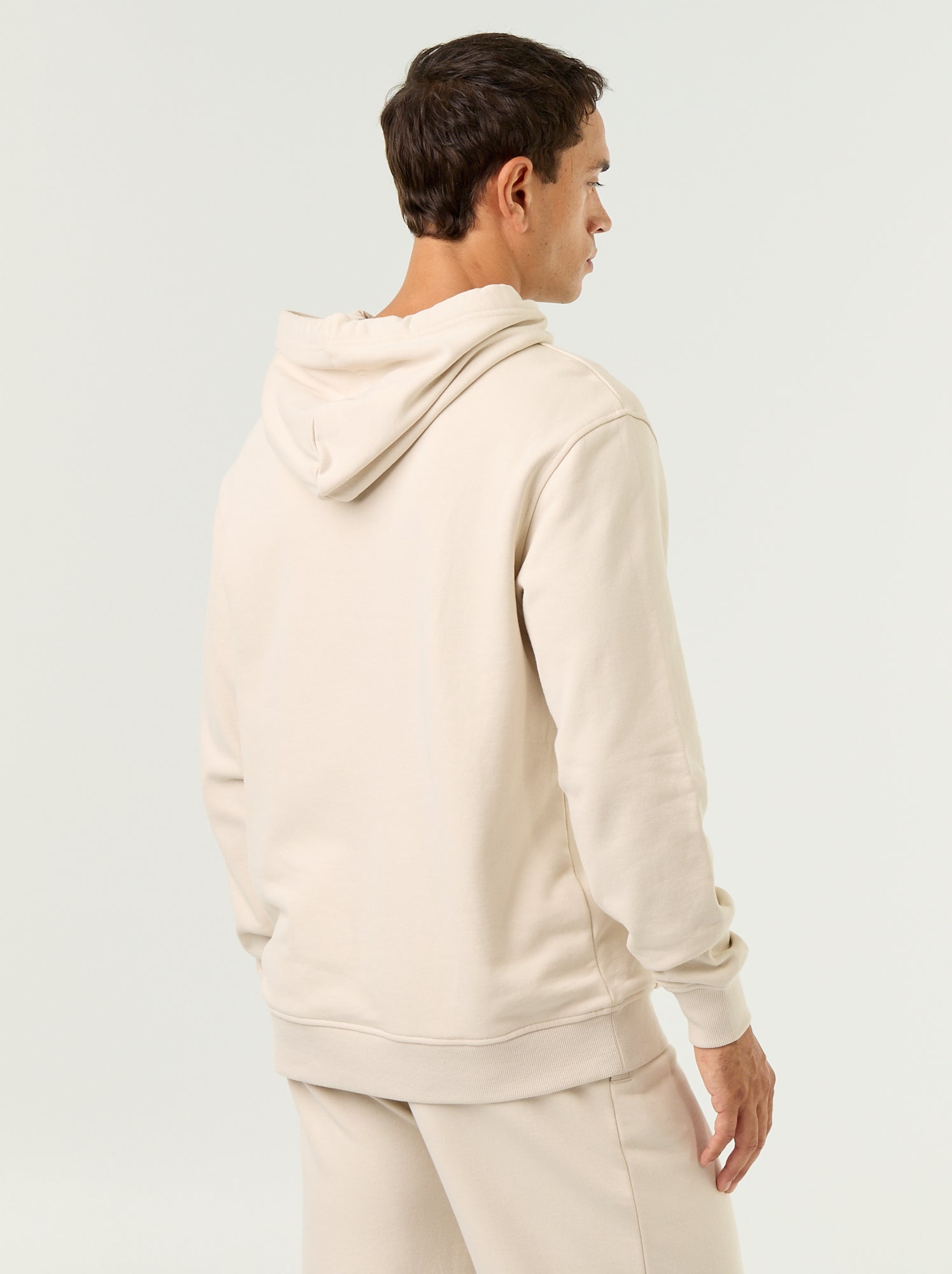 Sweat uni à capuche - Gris (FZV91_1)