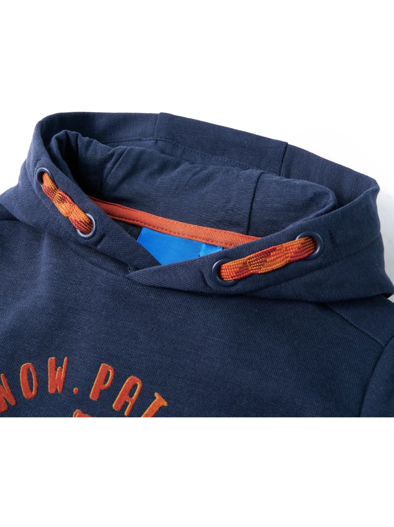 Sweatshirt à capuche pour enfants coton - vidaxl - Bleu