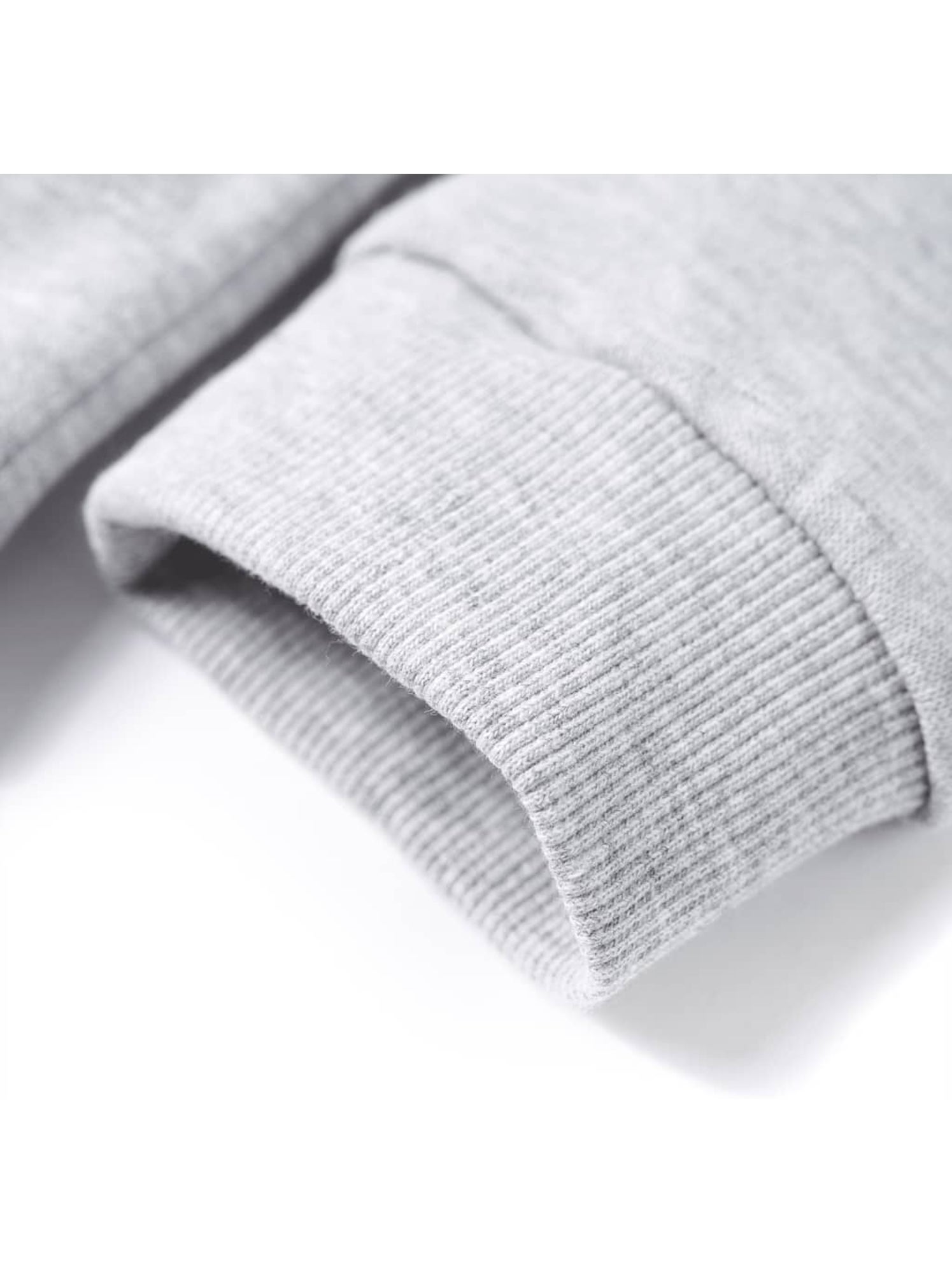 Sweatshirt à capuche pour enfants coton - vidaxl - Gris