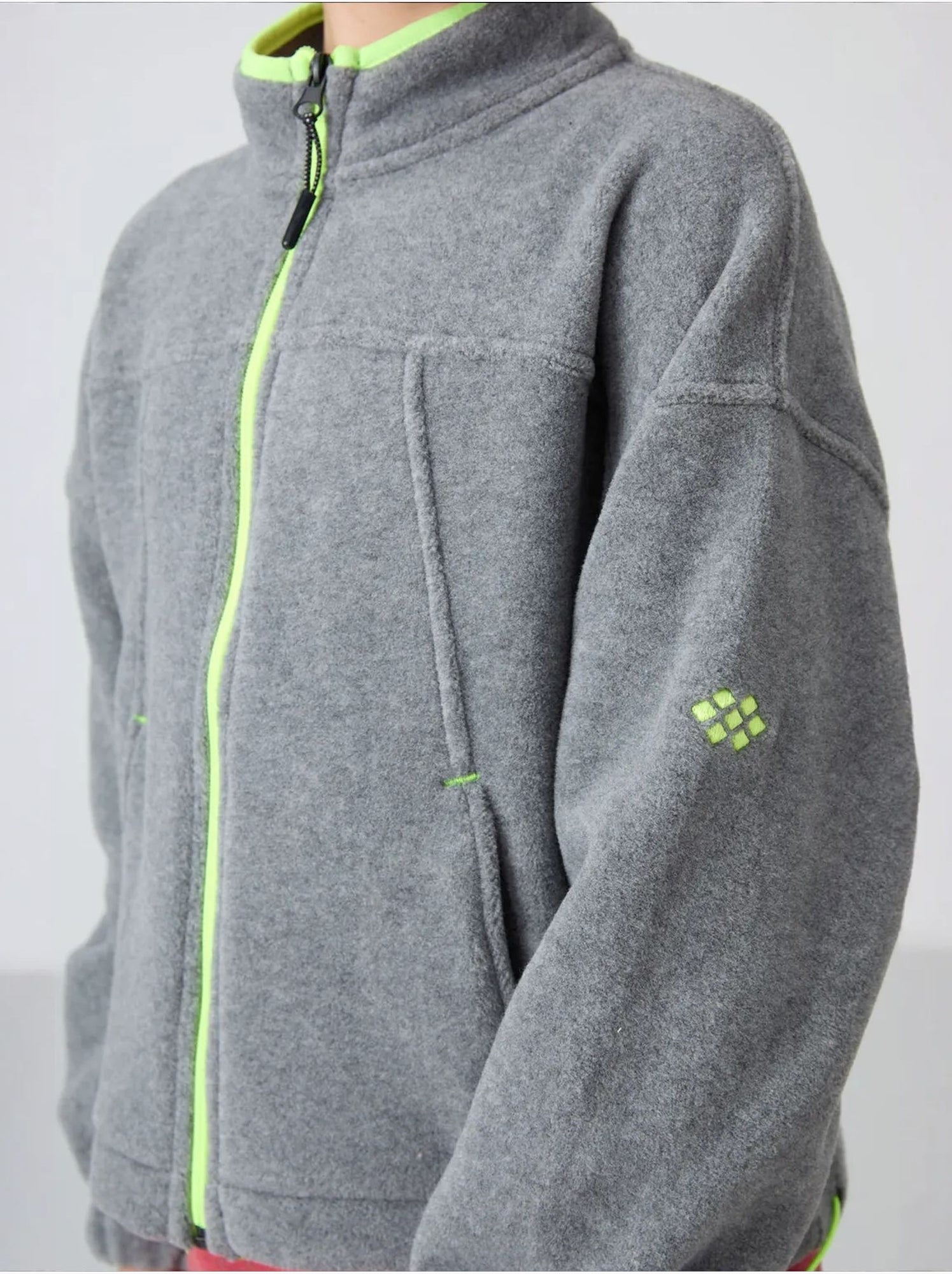 Sweatshirt jeunesse à fermeture éclair tommy - Gris